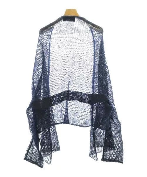 Comme des Garcons Tricot COMME des GARCONS Blue Knit Cardigan Size M / US 6-8 / IT 42-44 - 2 Thumbnail