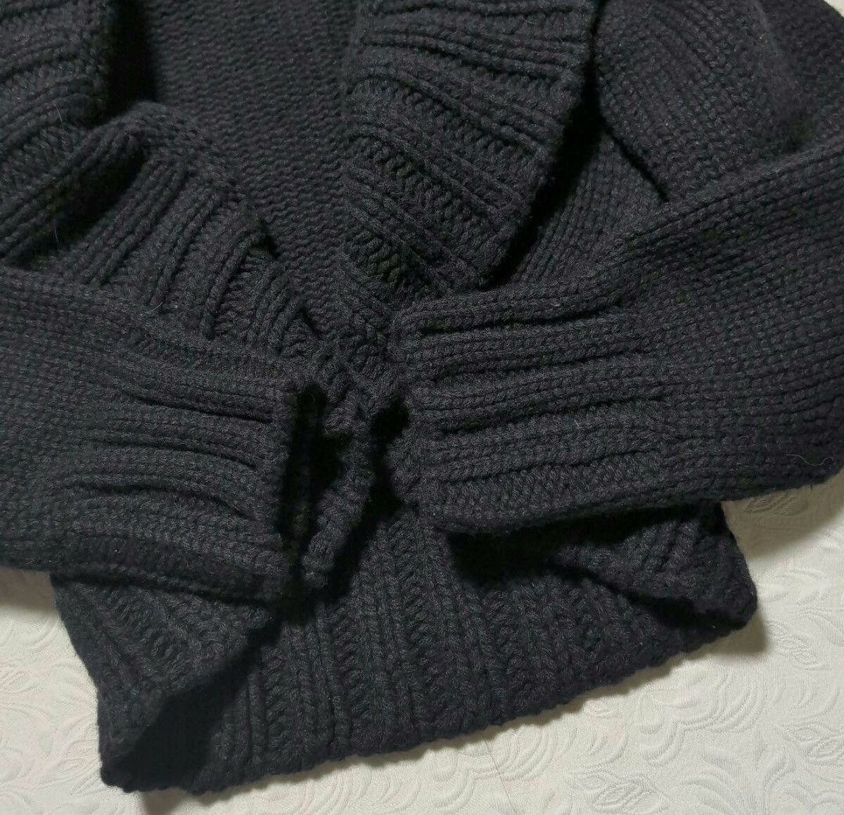 Comme des Garcons Comme des Garçons Black Knit Cardigan Size M / US 6-8 / IT 42-44 - 5 Thumbnail