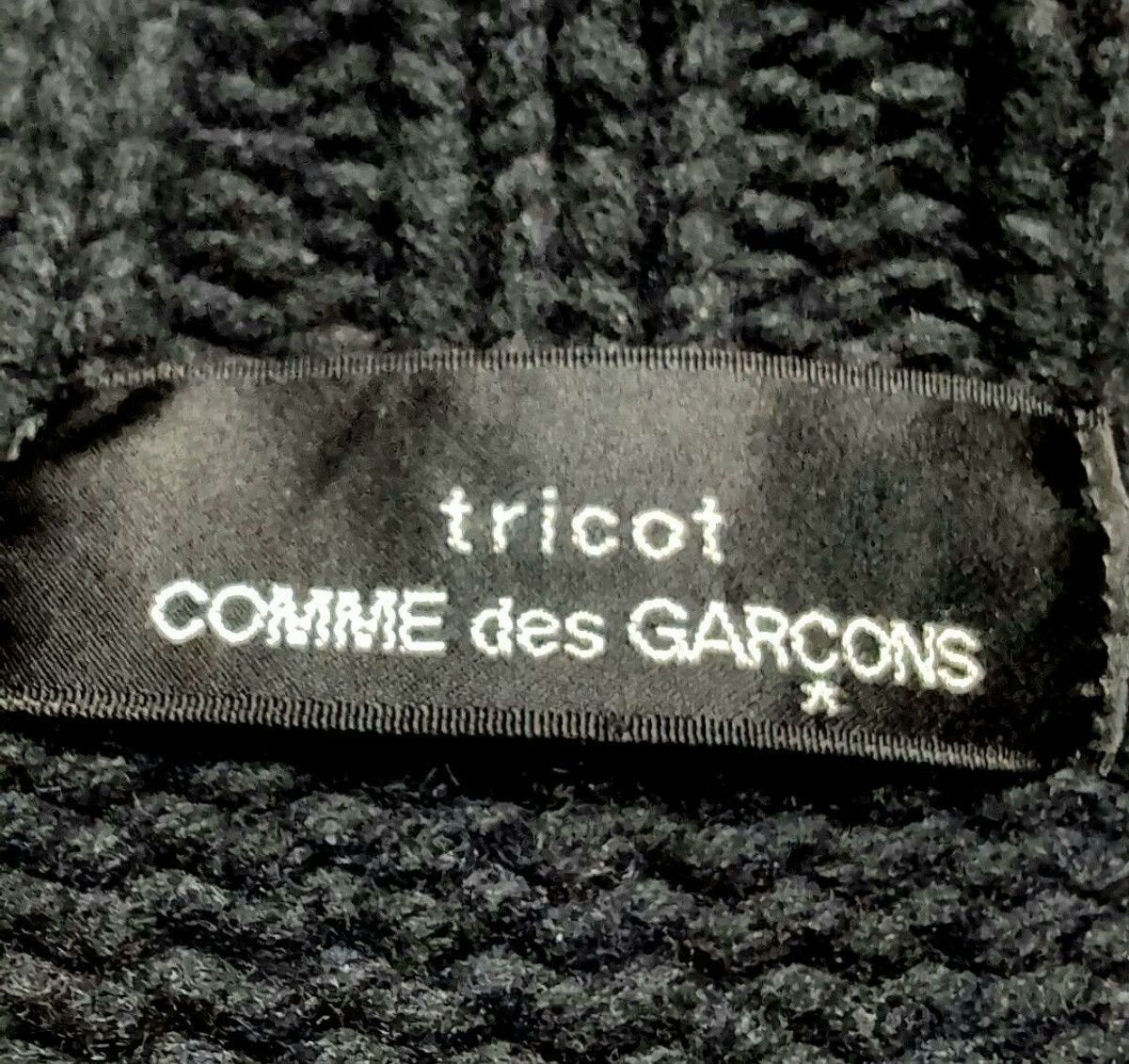 Comme des Garcons Comme des Garçons Black Knit Cardigan Size M / US 6-8 / IT 42-44 - 7 Thumbnail