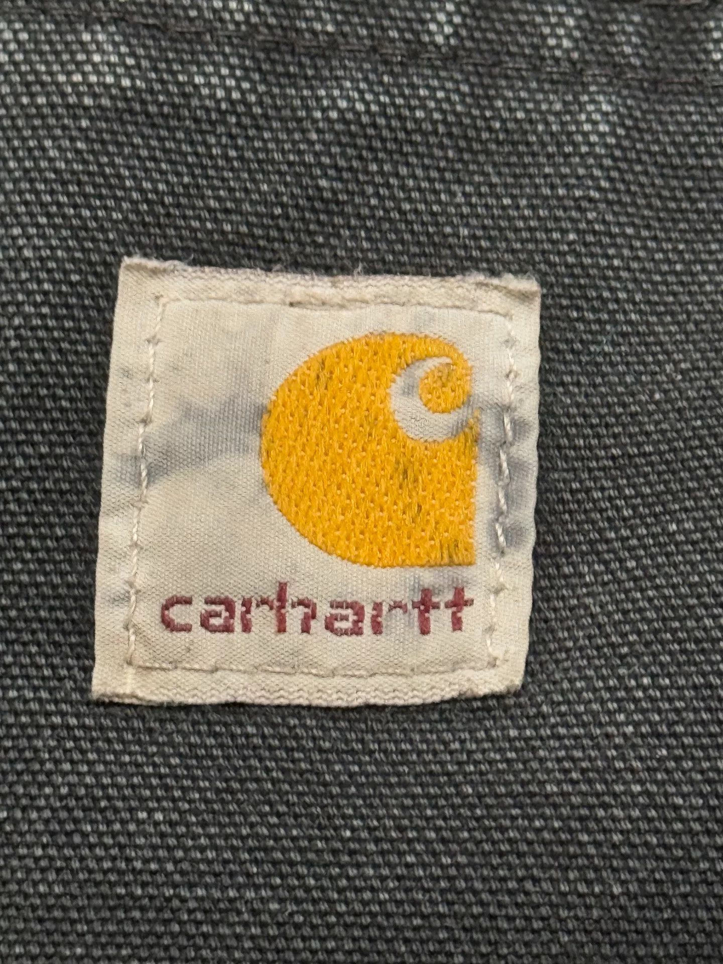 Vintage Vintage Carhartt Black Hooded Jacket Size US M / EU 48-50 / 2 - 5 Thumbnail