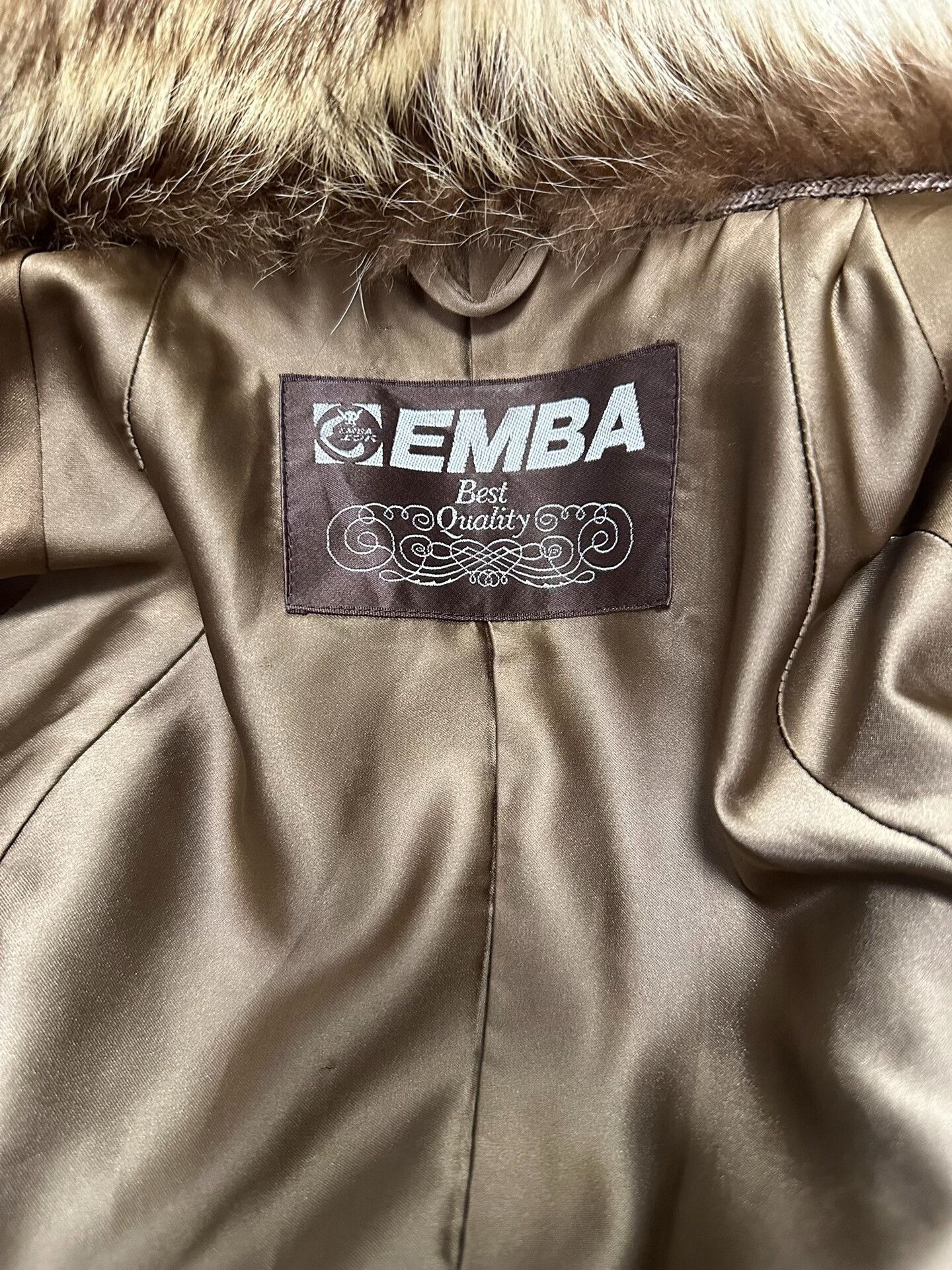 Japanese Brand Vintage EMBA Raccoon Fur Long Coat Size M / US 6-8 / IT 42-44 - 6 Thumbnail