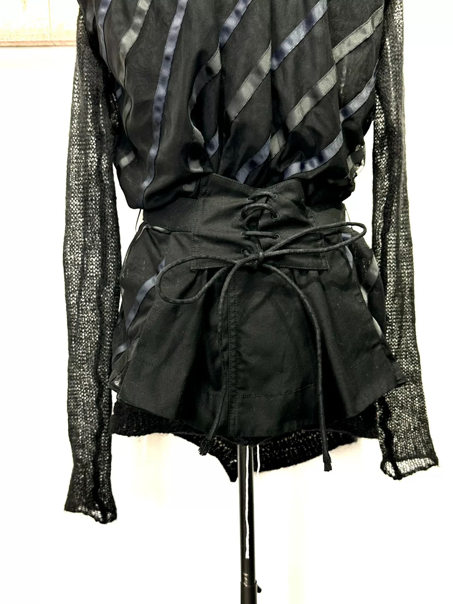 Sacai Sacai Layered Belted Vest Size S / US 4 / IT 40 - 2 Thumbnail