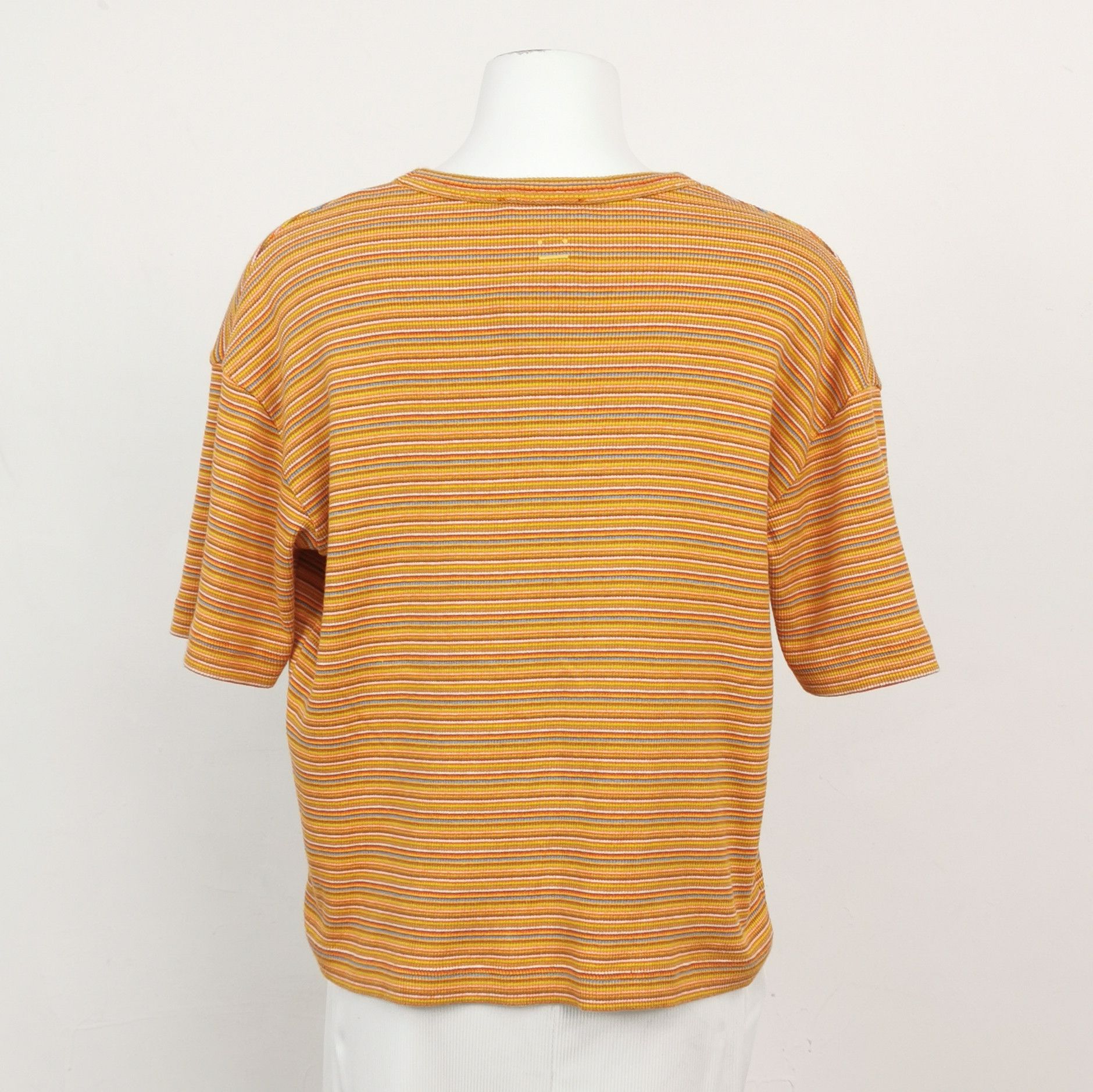 Acne Studios Acne Studios Striped Cotton Short-Sleeve Top Size S / US 4 / IT 40 - 4 Thumbnail
