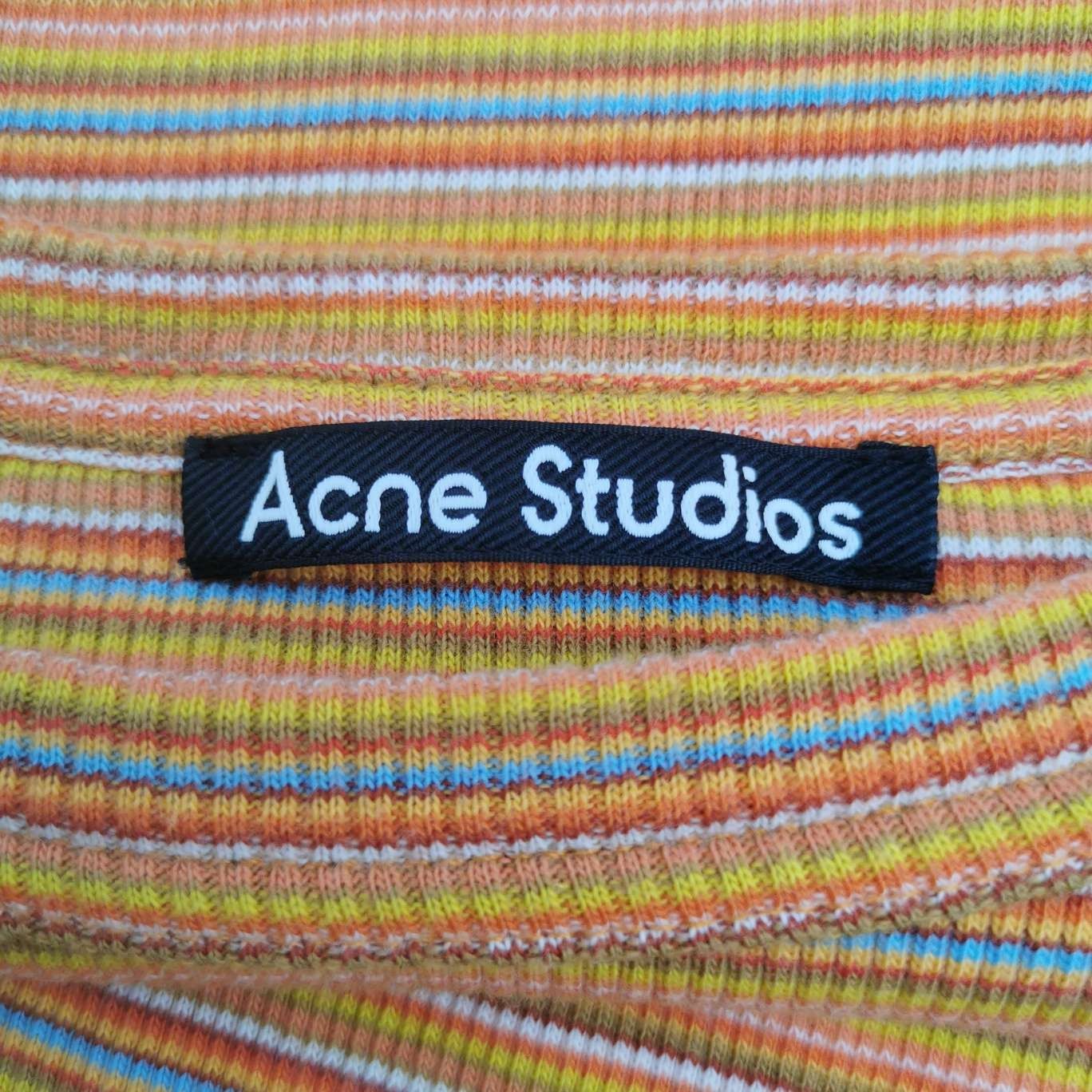 Acne Studios Acne Studios Striped Cotton Short-Sleeve Top Size S / US 4 / IT 40 - 8 Thumbnail