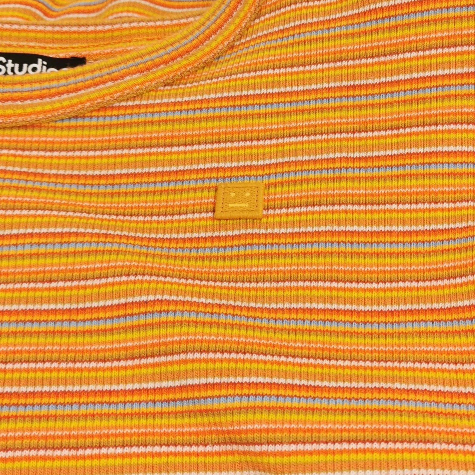 Acne Studios Acne Studios Striped Cotton Short-Sleeve Top Size S / US 4 / IT 40 - 5 Thumbnail