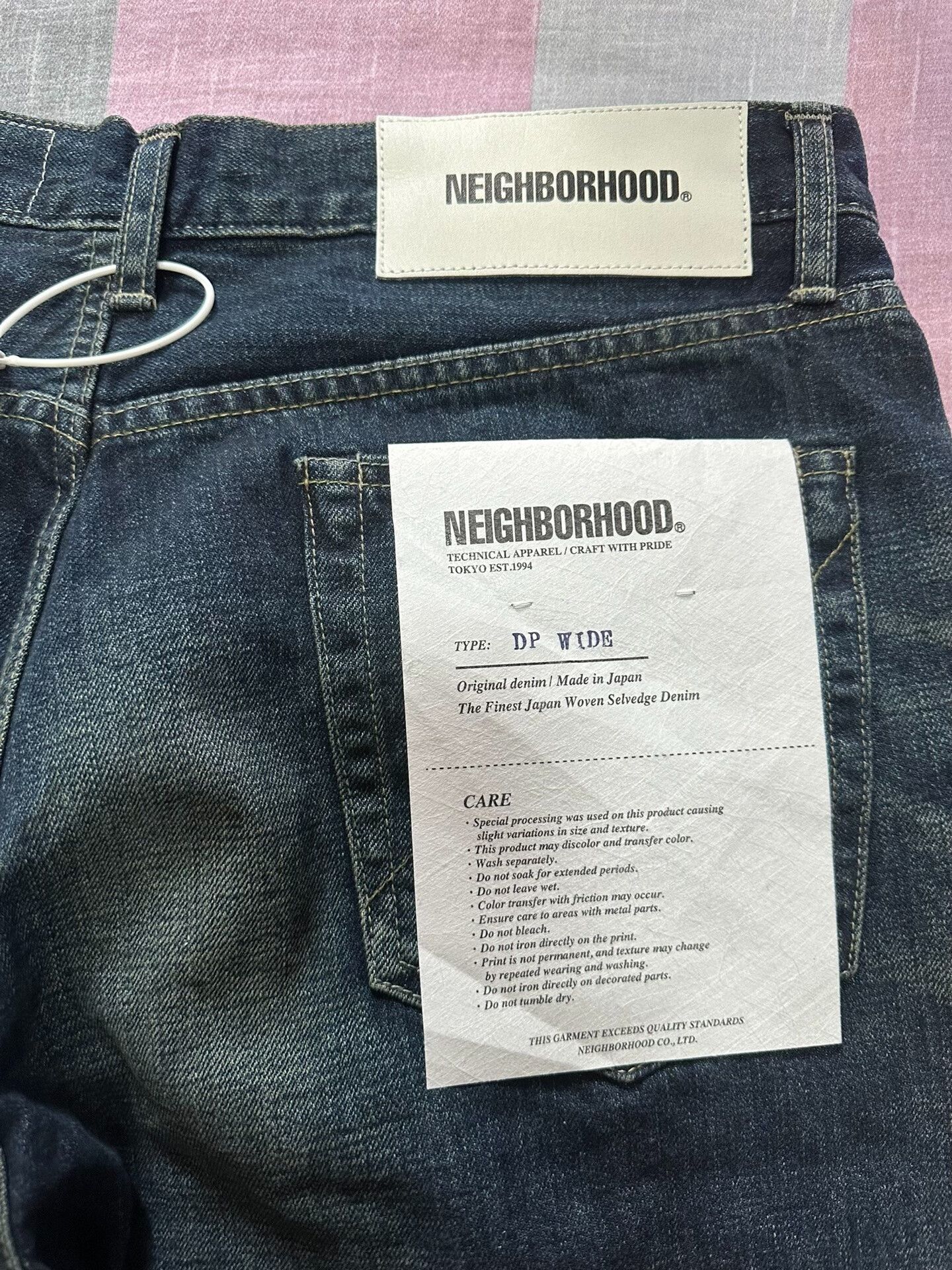 Neighborhood Neighborhood Wide-Leg Denim Jeans in Blue Size US 30 / EU 46 - 3 Thumbnail