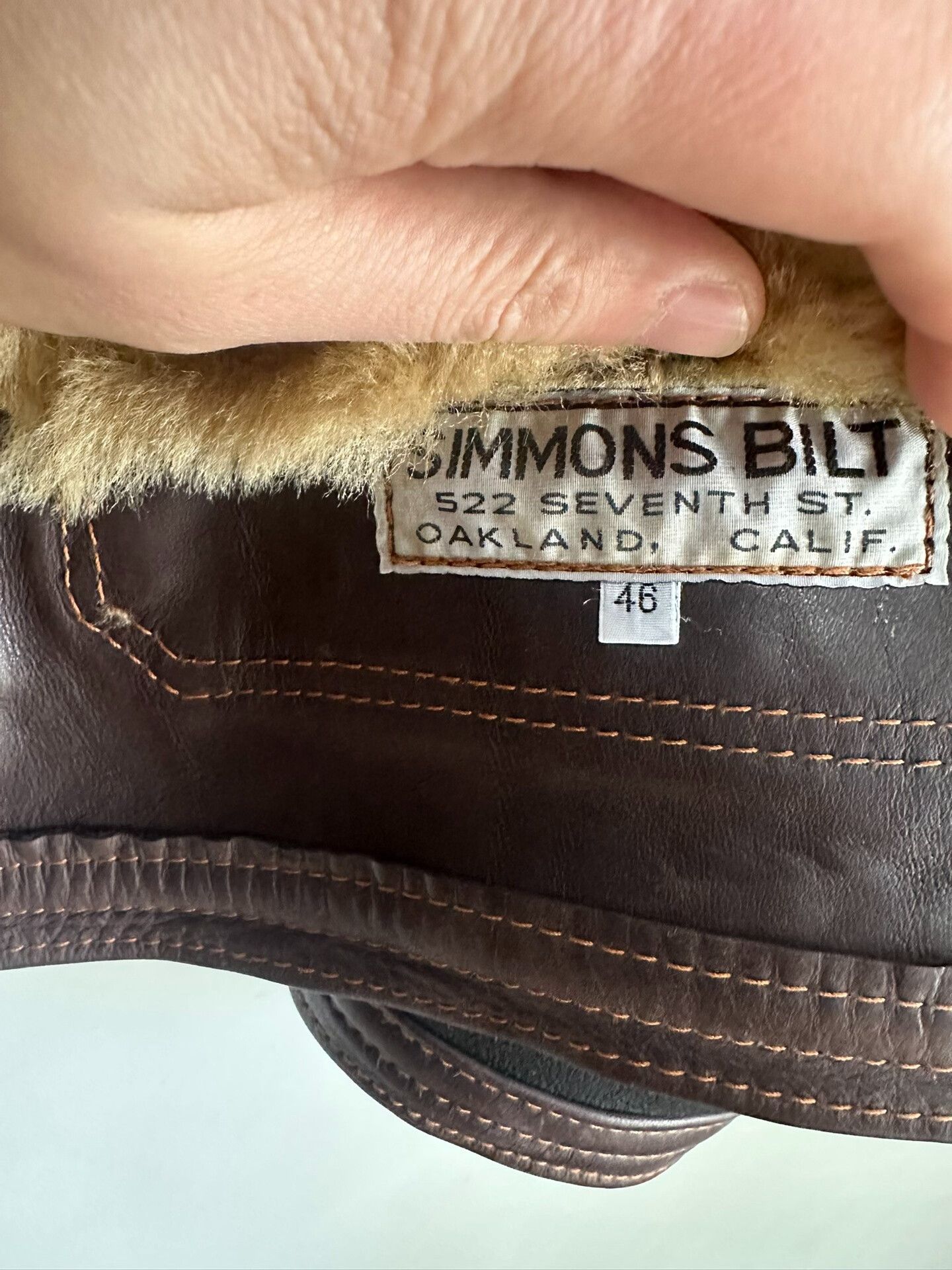 Iron Heart Iron Heart x Simons Bilt Leather Jacket Size US XXL / EU 58 / 5 - 4 Thumbnail