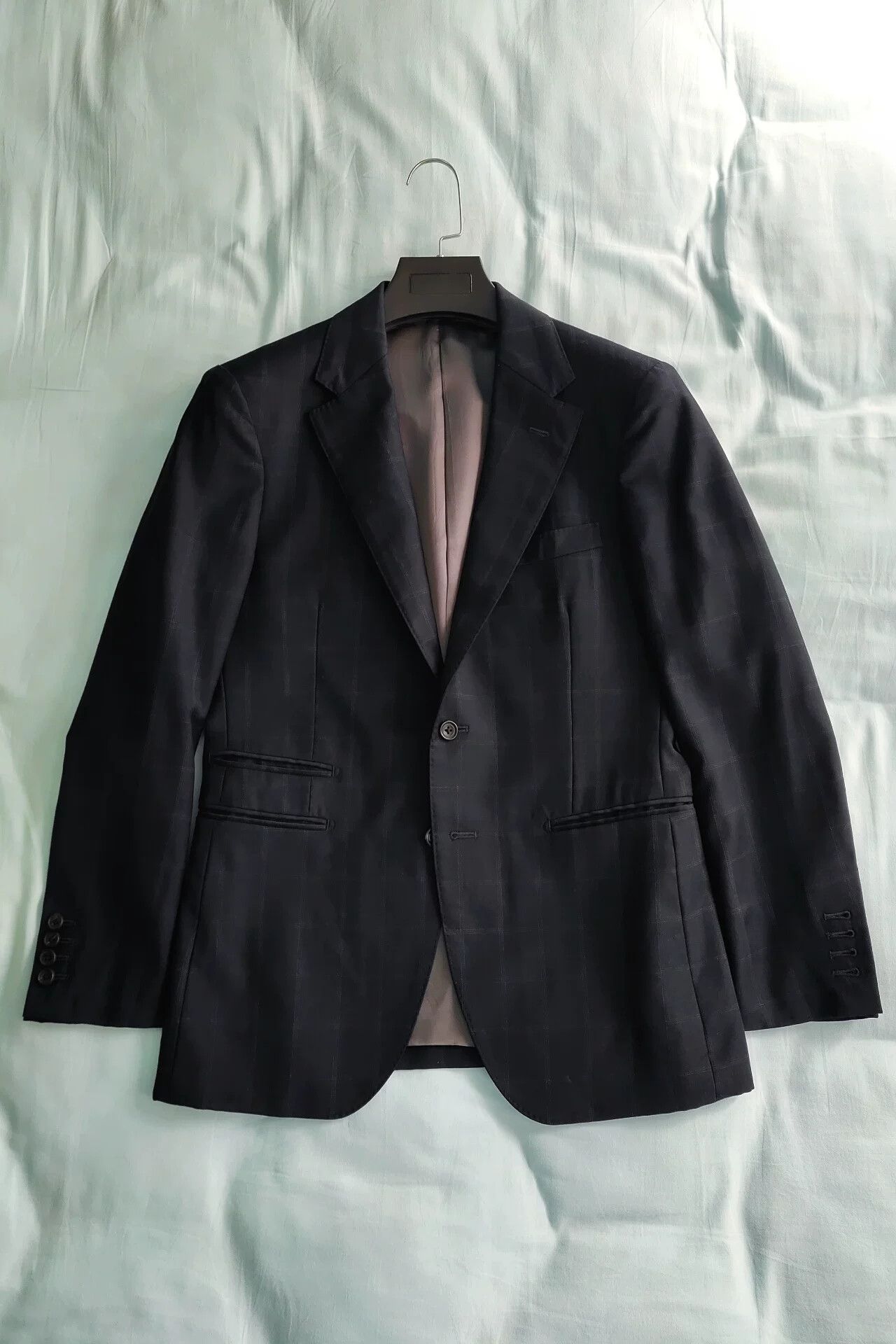 Taishi Nobukuni Custom Japanese Wool Suit by Wild Life Tailor Size US M / EU 48-50 / 2 - 2 Thumbnail