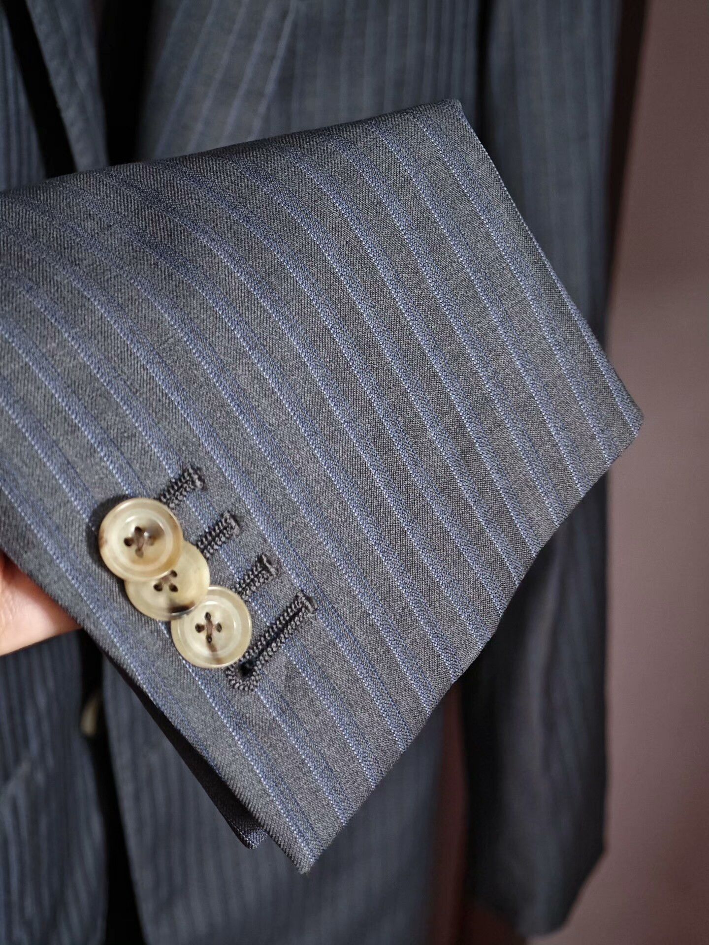 Loro Piana Italian Wool Linen Custom Suit Size US M / EU 48-50 / 2 - 4 Thumbnail