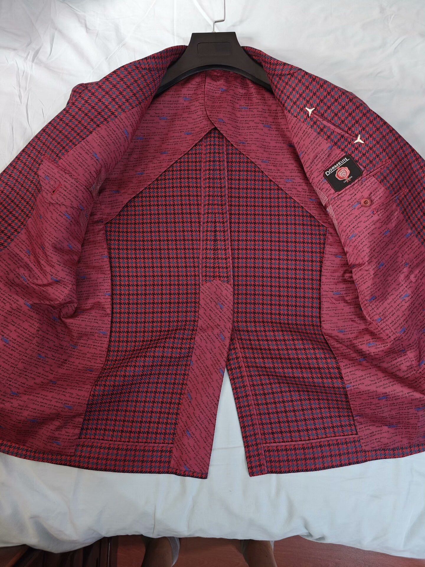 Dormeuil Cashmere and Linen Suit Jacket