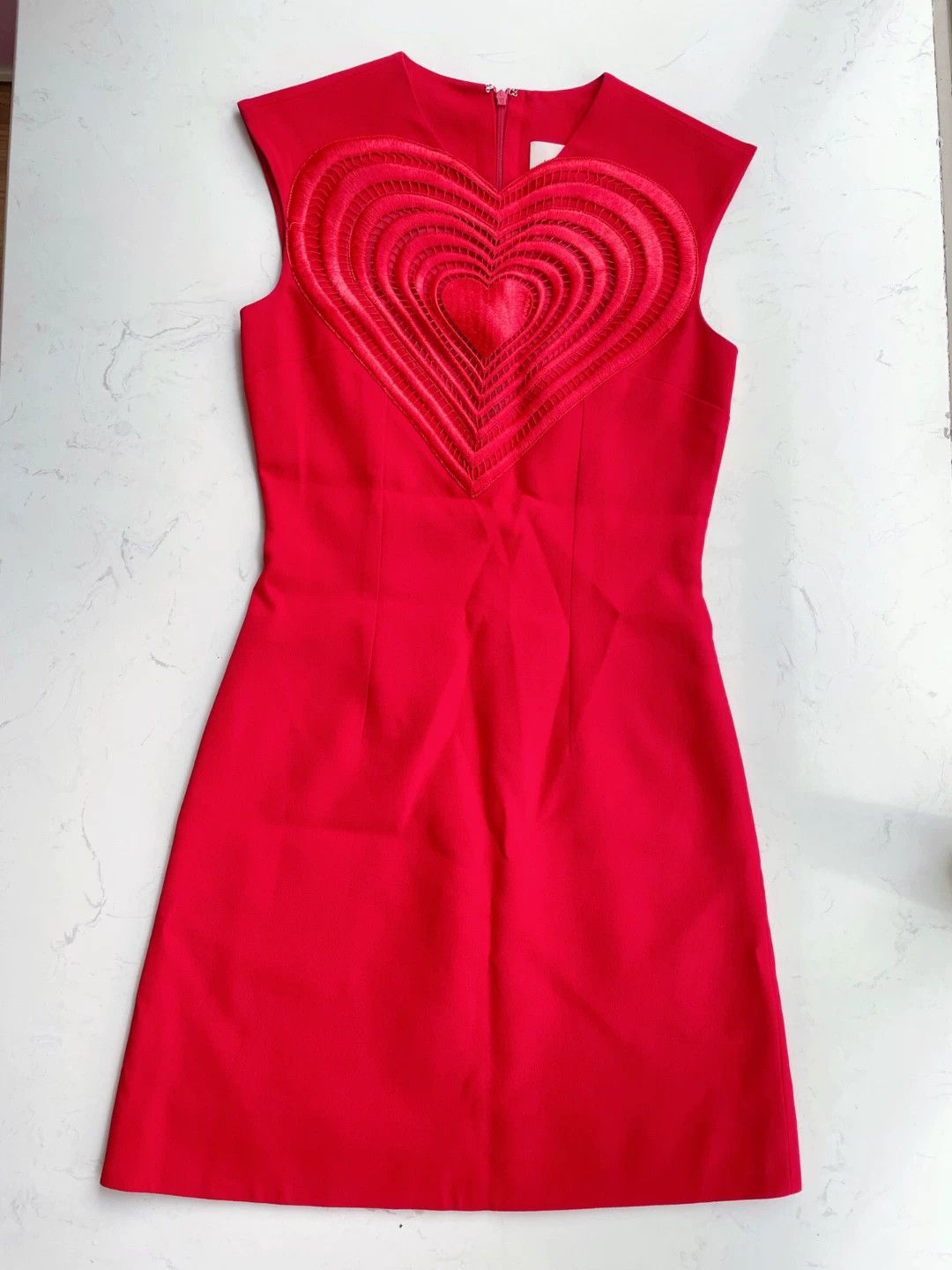 Christopher Kane Christopher Kane Heart Embroidered Dress Size XS / US 0-2 / IT 36-38 - 2 Thumbnail