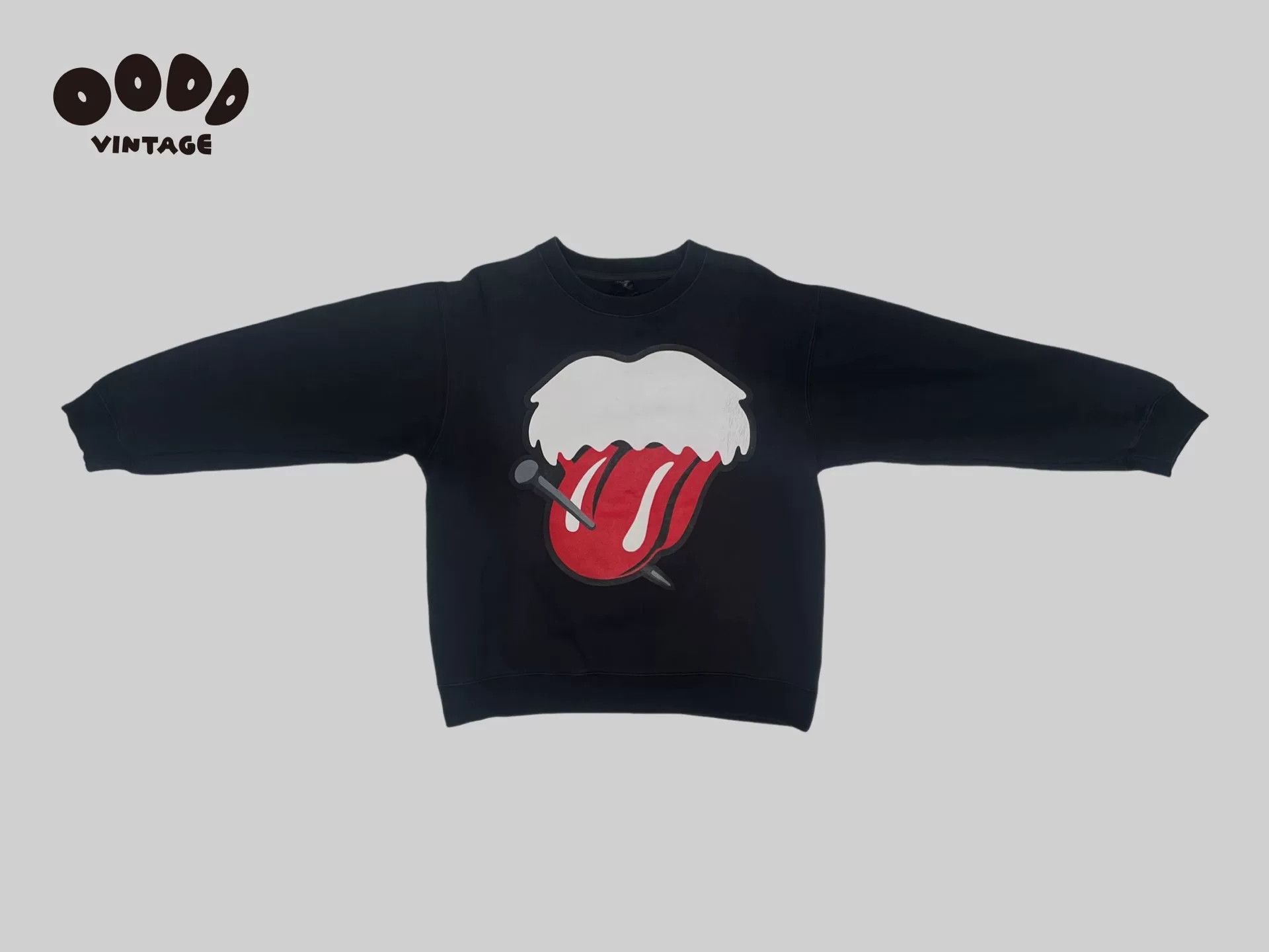 Number (N)ine Number (N)ine Rolling Stones Sweatshirt Size US M / EU 48-50 / 2 - 2 Thumbnail