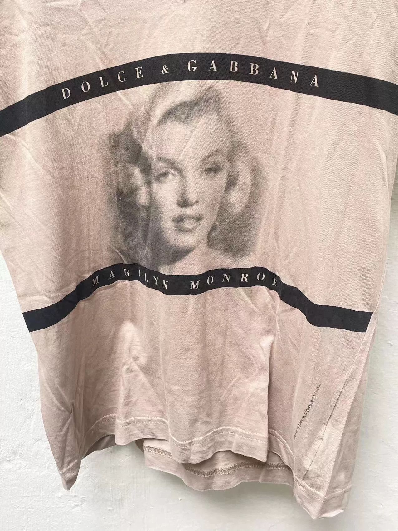 Dolce & Gabbana Dolce & Gabbana Marilyn Monroe T-Shirt Size M / US 6-8 / IT 42-44 - 3 Thumbnail
