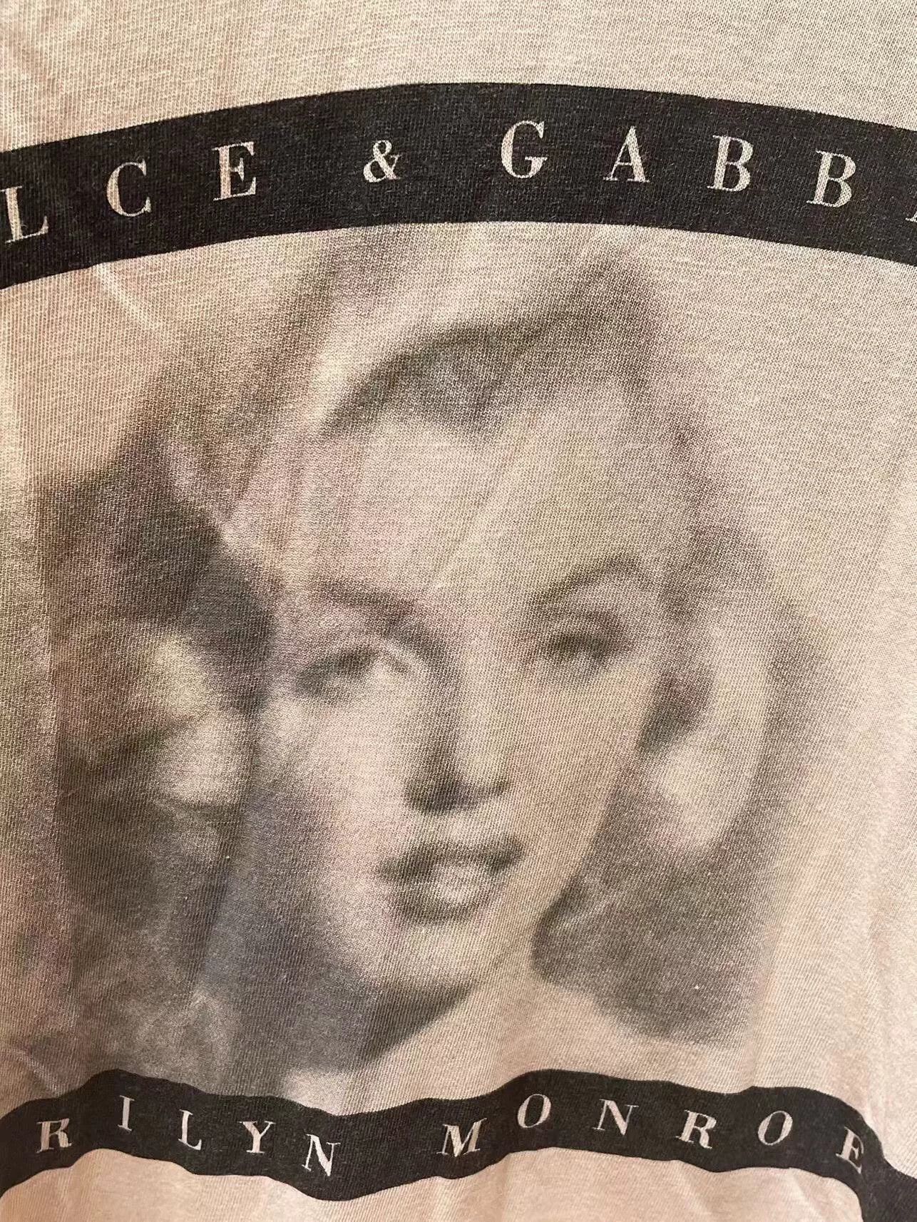 Dolce & Gabbana Dolce & Gabbana Marilyn Monroe T-Shirt Size M / US 6-8 / IT 42-44 - 4 Thumbnail