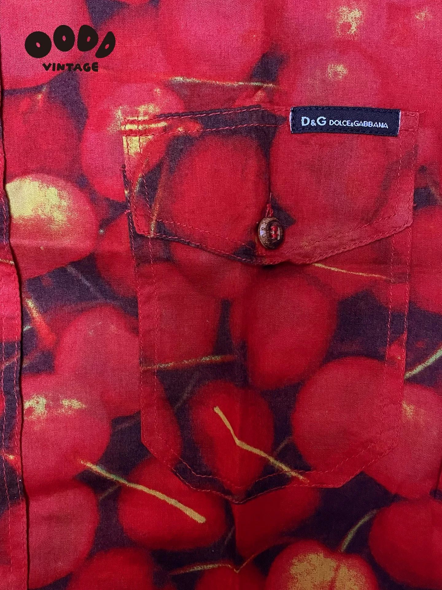 Dolce & Gabbana Dolce & Gabbana Cherry Printed Shirt Size S / US 4 / IT 40 - 4 Thumbnail