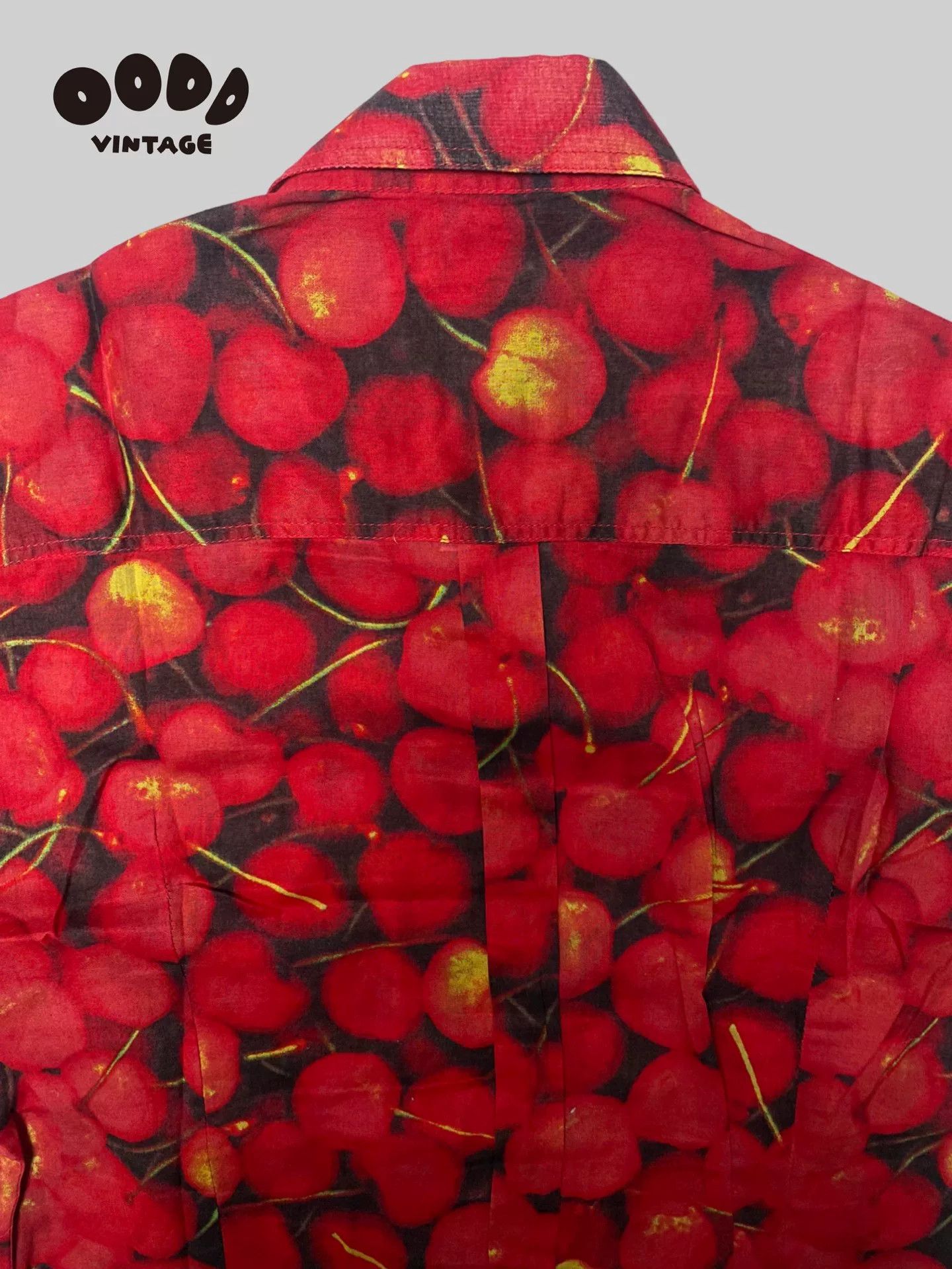 Dolce & Gabbana Dolce & Gabbana Cherry Printed Shirt Size S / US 4 / IT 40 - 6 Thumbnail