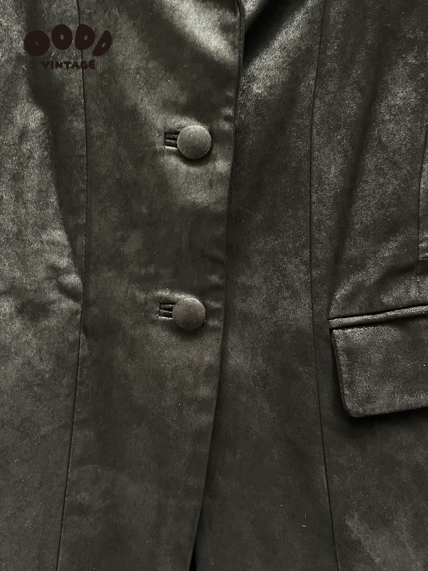 Bajra Black Suede Flare Sleeve Jacket Size M / US 6-8 / IT 42-44 - 6 Thumbnail