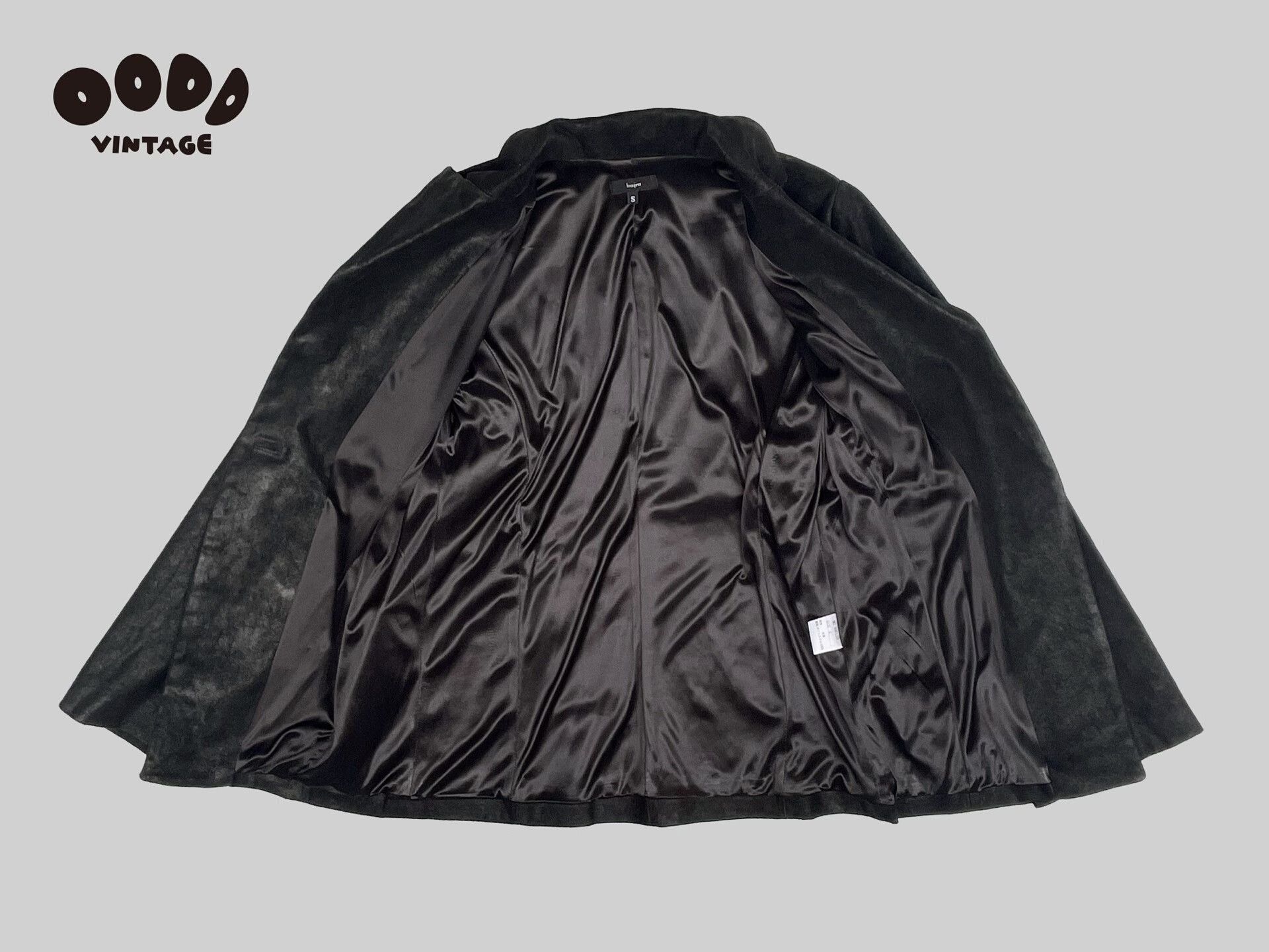 Bajra Black Suede Flare Sleeve Jacket Size M / US 6-8 / IT 42-44 - 3 Thumbnail