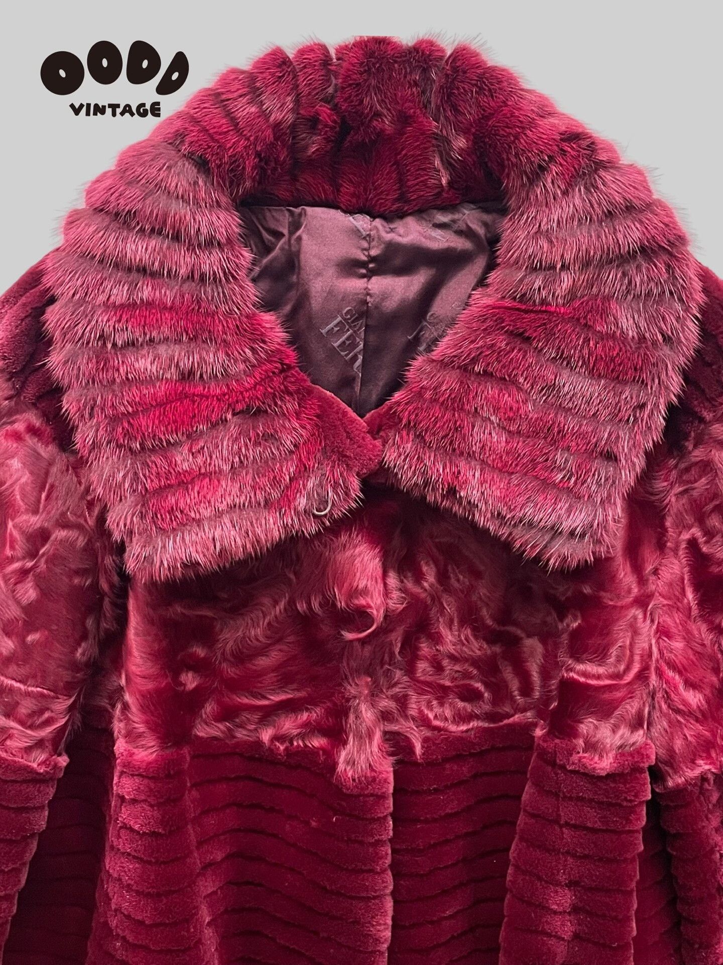 Gianfranco Ferre Gianfranco Ferré Red Mink Fur Jacket Size M / US 6-8 / IT 42-44 - 4 Thumbnail