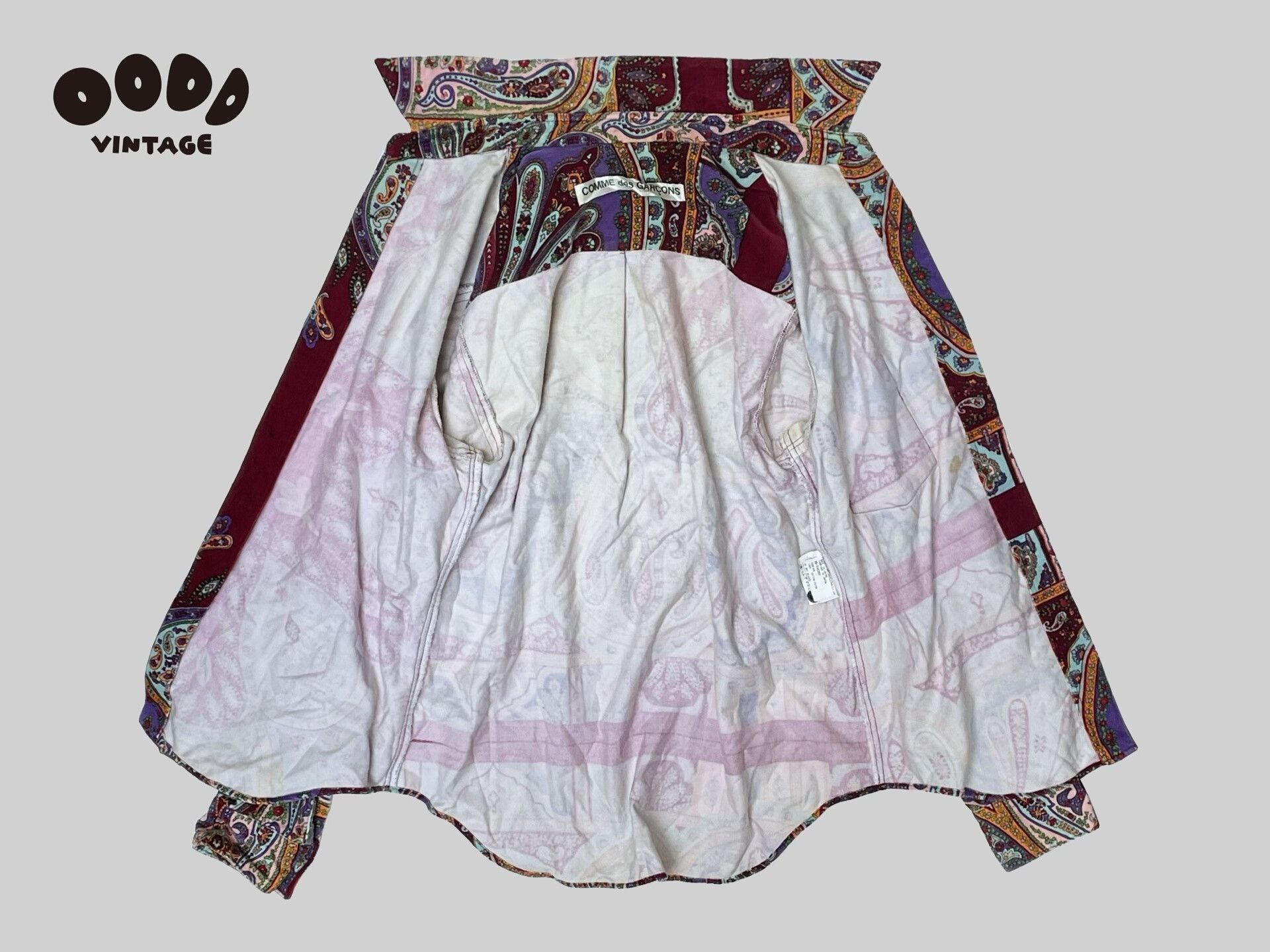 Comme des Garcons Comme Des Garcons Paisley Print Shirt Size M / US 6-8 / IT 42-44 - 3 Thumbnail