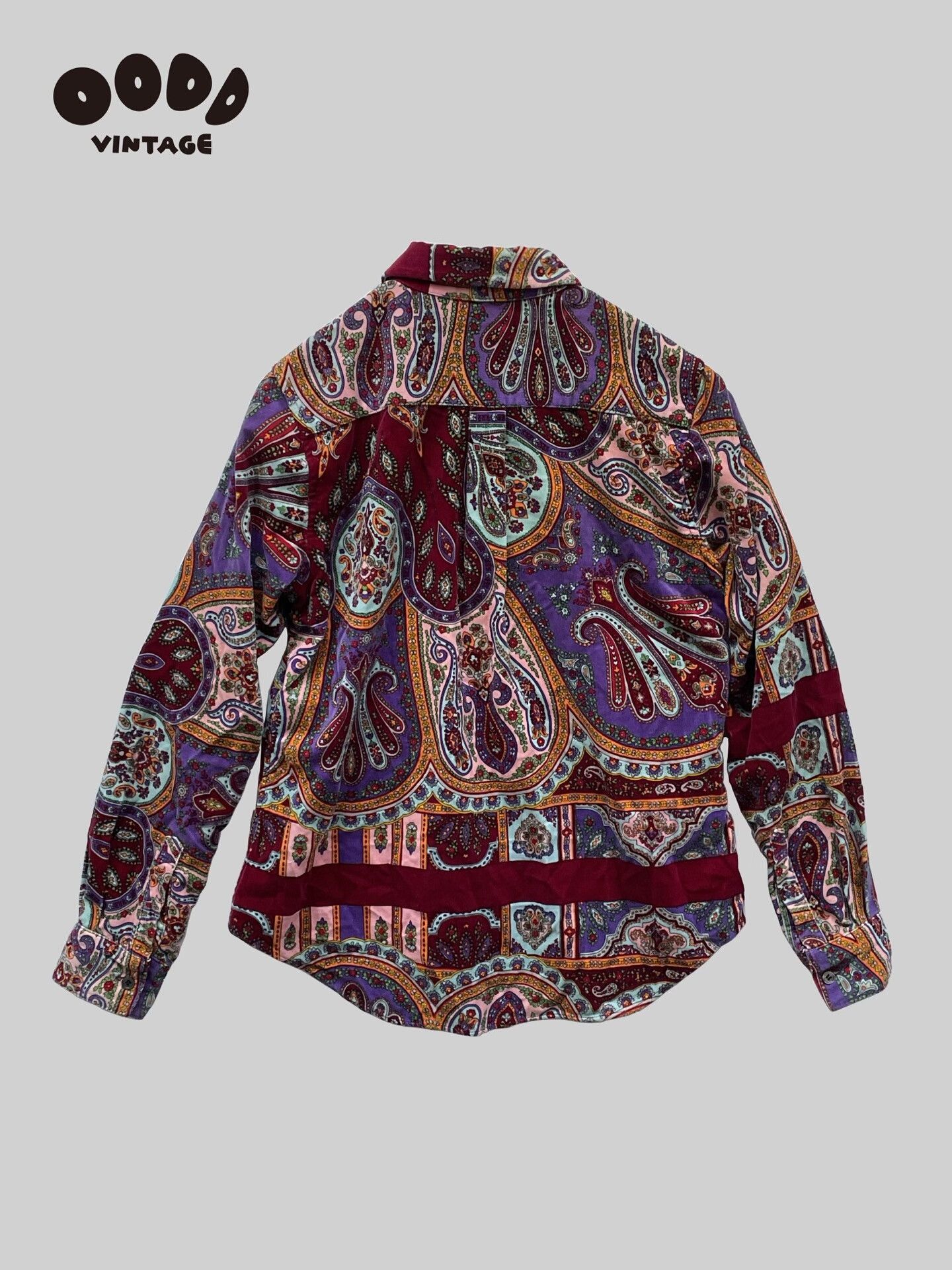 Comme des Garcons Comme Des Garcons Paisley Print Shirt Size M / US 6-8 / IT 42-44 - 2 Thumbnail