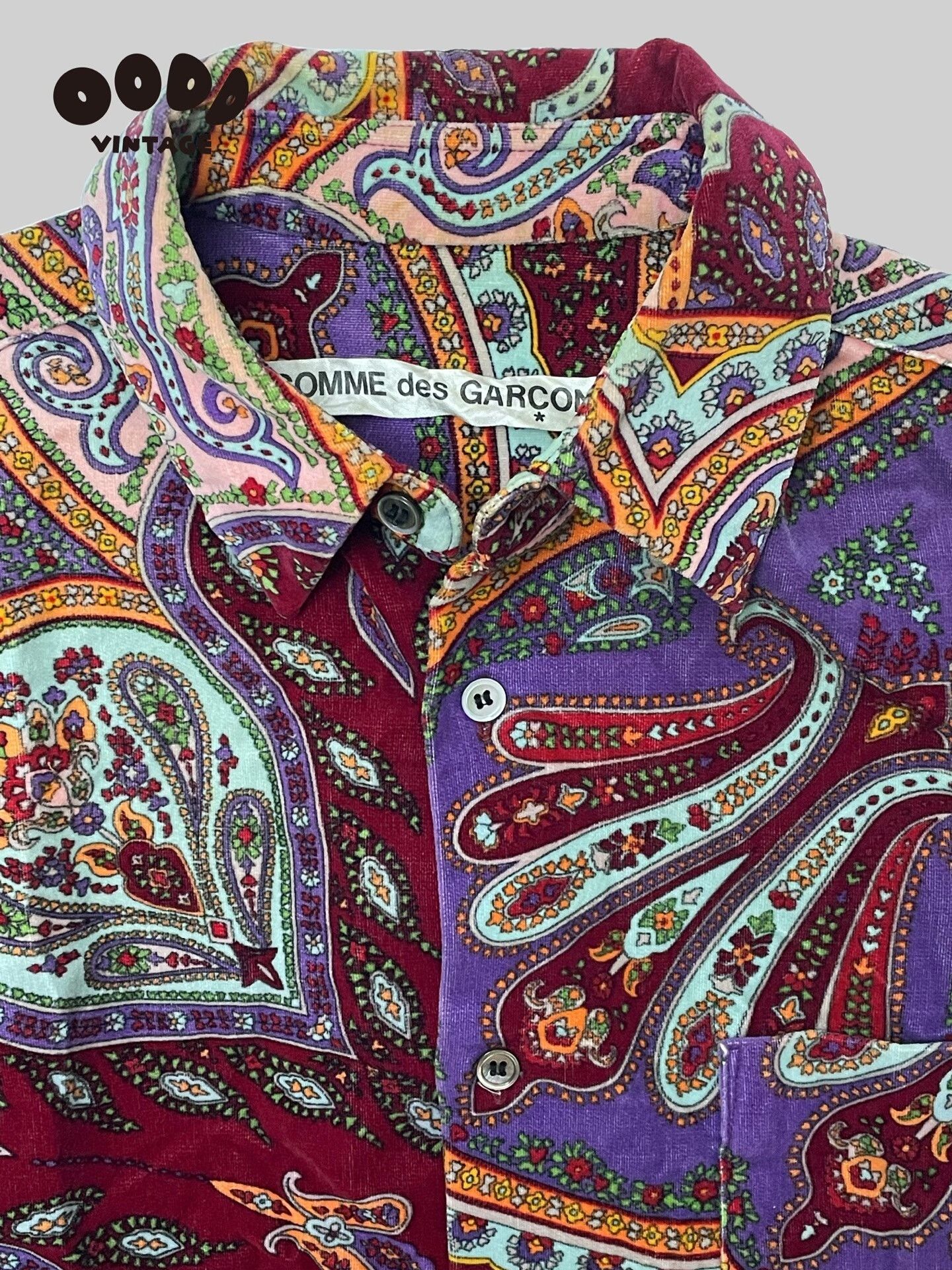 Comme des Garcons Comme Des Garcons Paisley Print Shirt Size M / US 6-8 / IT 42-44 - 4 Thumbnail