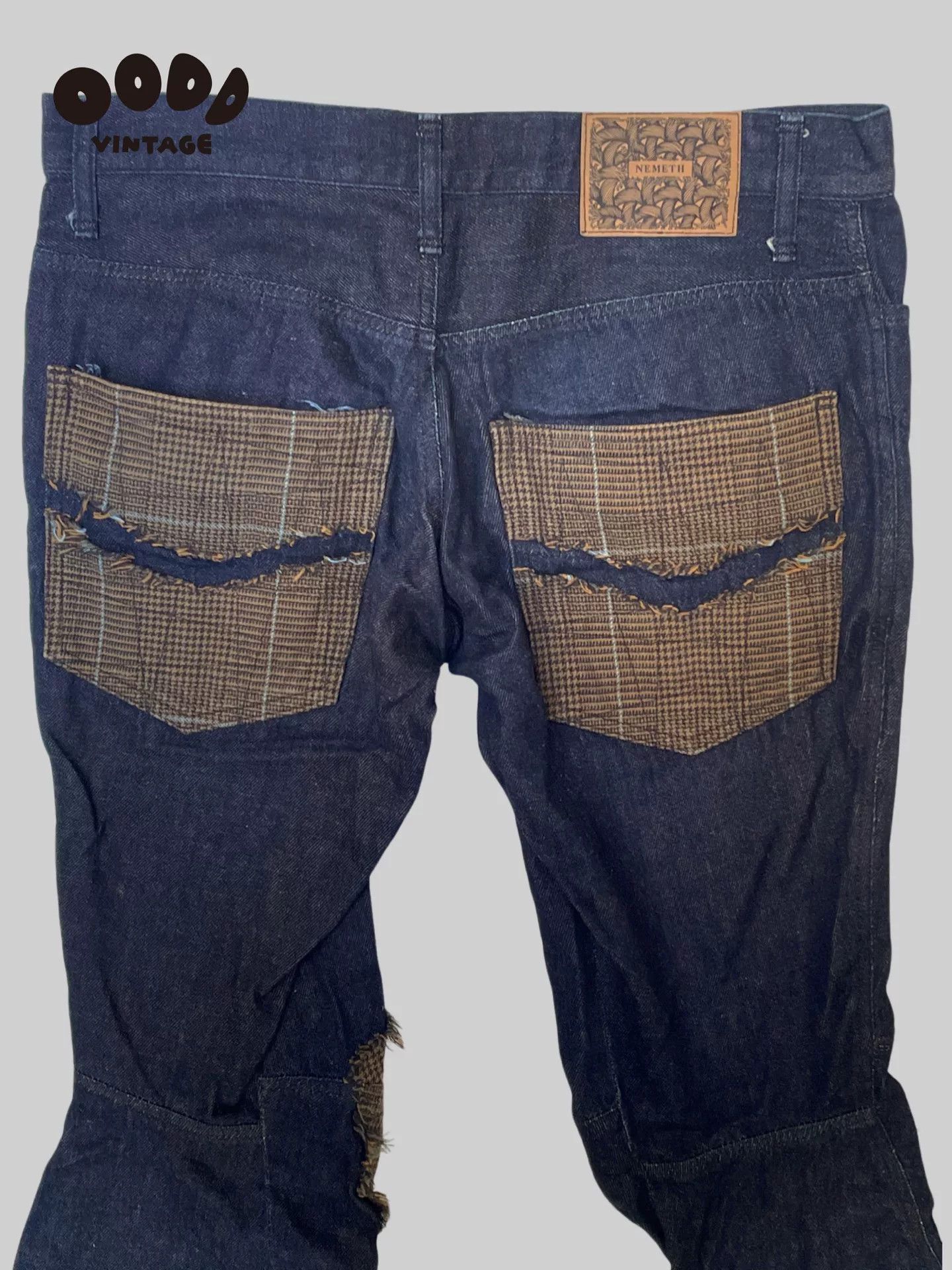 Christopher Nemeth Christopher Nemeth Deconstructed Denim Pants Size US 30 / EU 46 - 6 Thumbnail