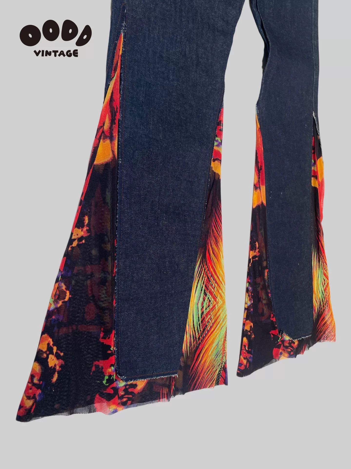 Jean Paul Gaultier Jean Paul Gaultier Wide-Leg Denim Pants Size US 32 / EU 48 - 4 Thumbnail