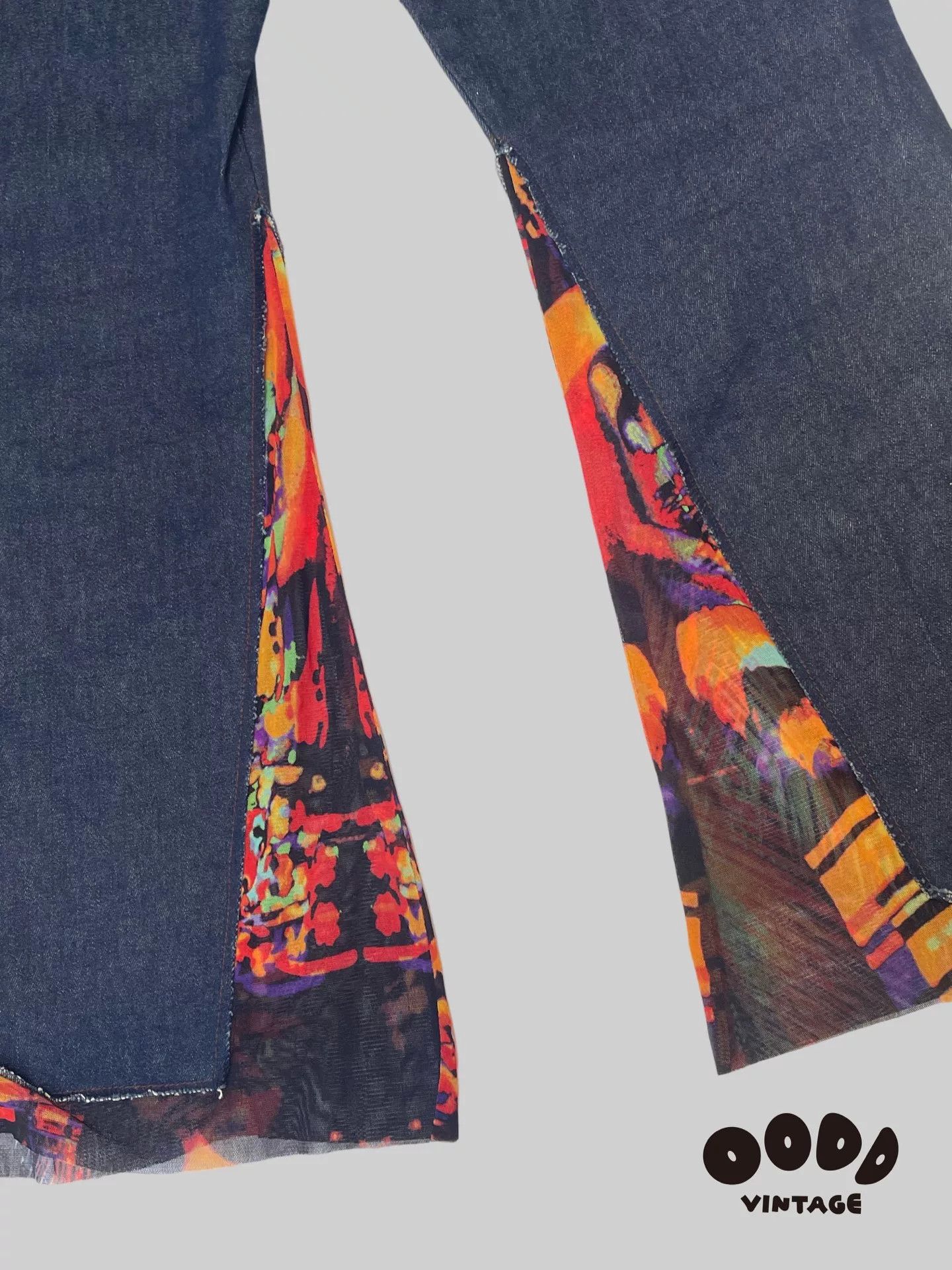 Jean Paul Gaultier Jean Paul Gaultier Wide-Leg Denim Pants Size US 32 / EU 48 - 5 Thumbnail
