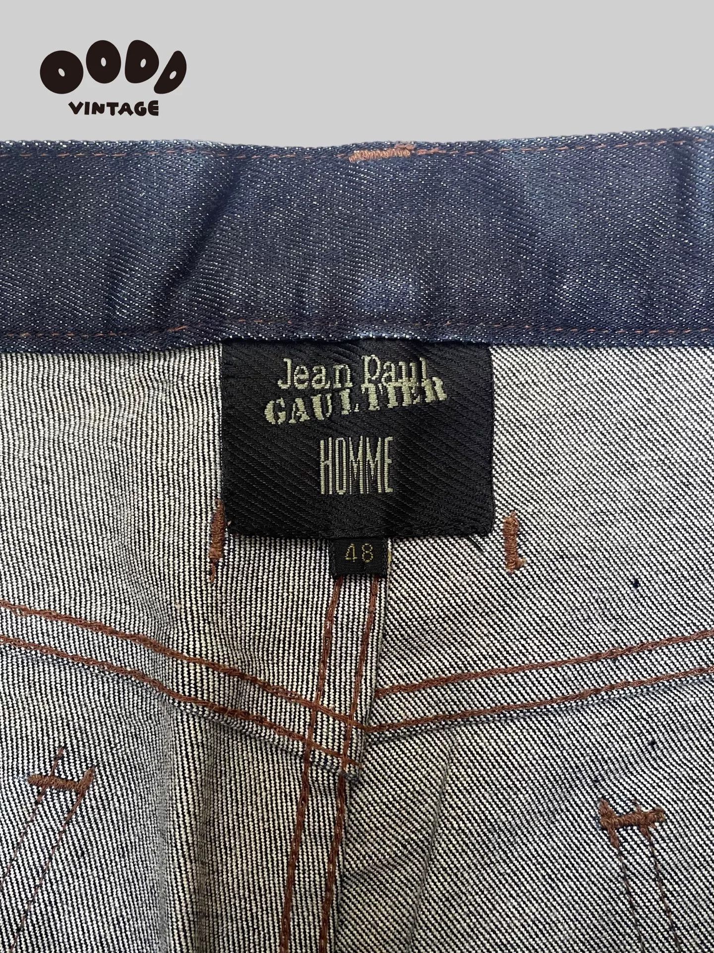 Jean Paul Gaultier Jean Paul Gaultier Wide-Leg Denim Pants Size US 32 / EU 48 - 8 Thumbnail