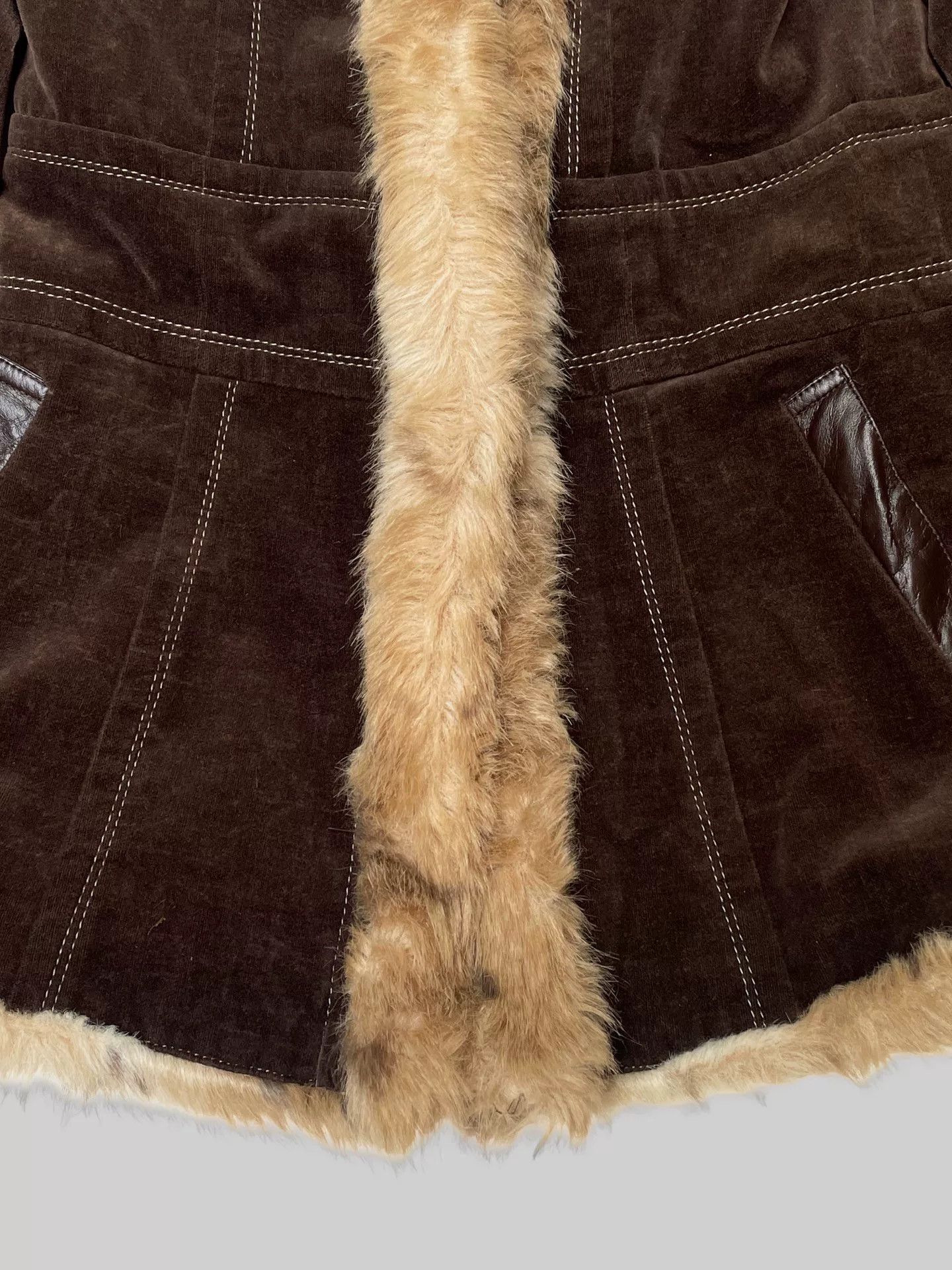 Burberry Burberry Faux Fur Cotton Jacket Size M / US 6-8 / IT 42-44 - 6 Thumbnail