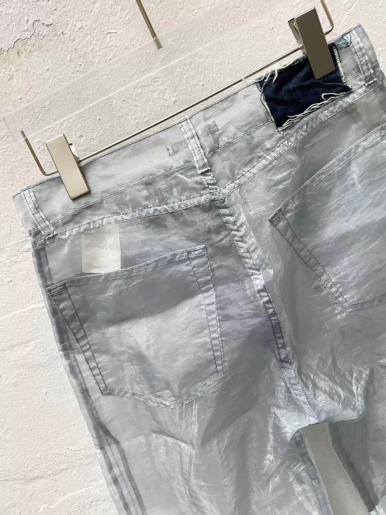 Our Legacy Our Legacy Transparent Denim Pants Size US 32 / EU 48 - 6 Thumbnail
