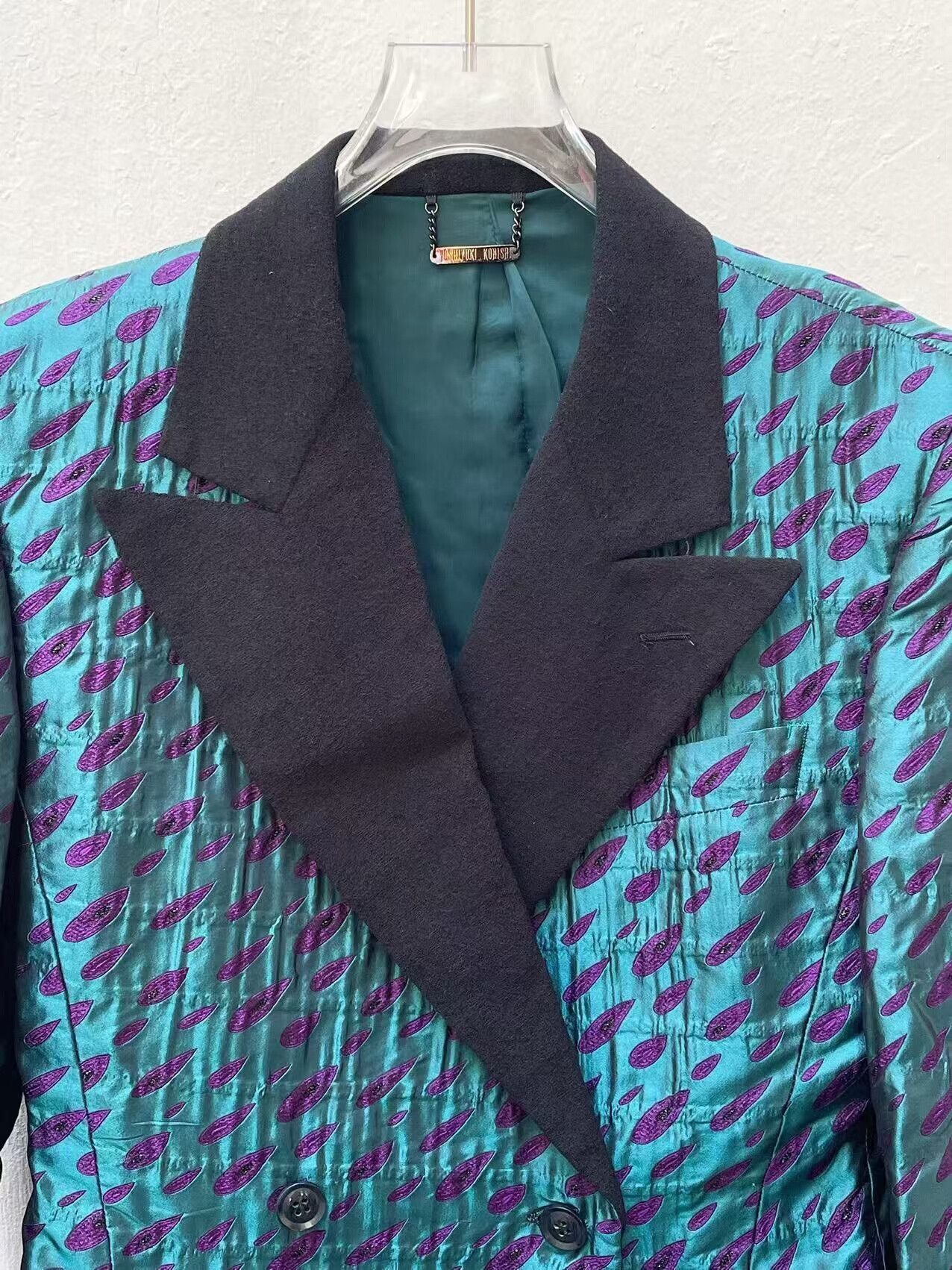 Yoshiyuki Konishi Yoshiyuki Konishi Silk Embroidered Trench Coat Size S / US 4 / IT 40 - 3 Thumbnail