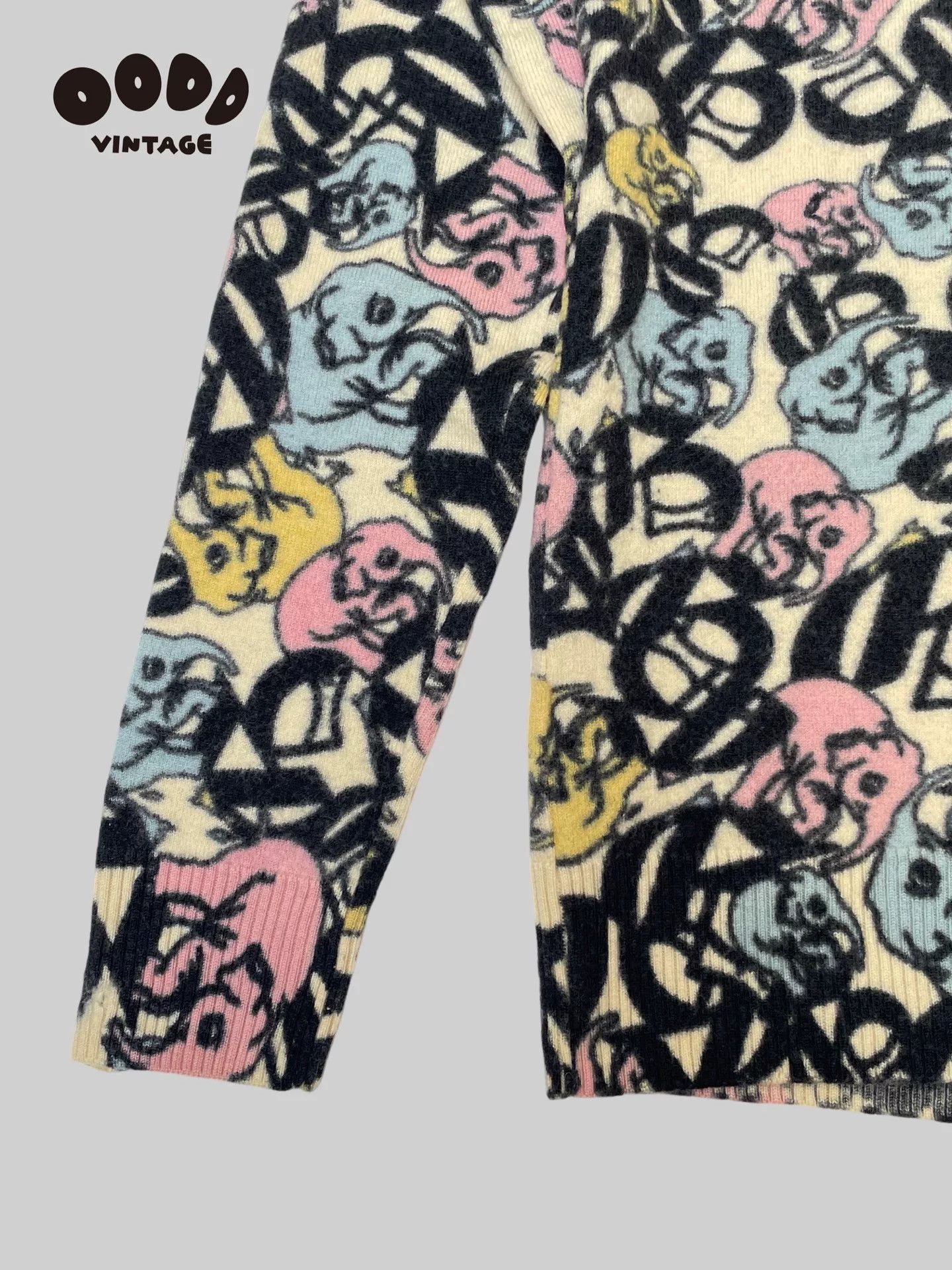 John Galliano John Galliano Elephant Knit Hoodie Size US M / EU 48-50 / 2 - 4 Thumbnail
