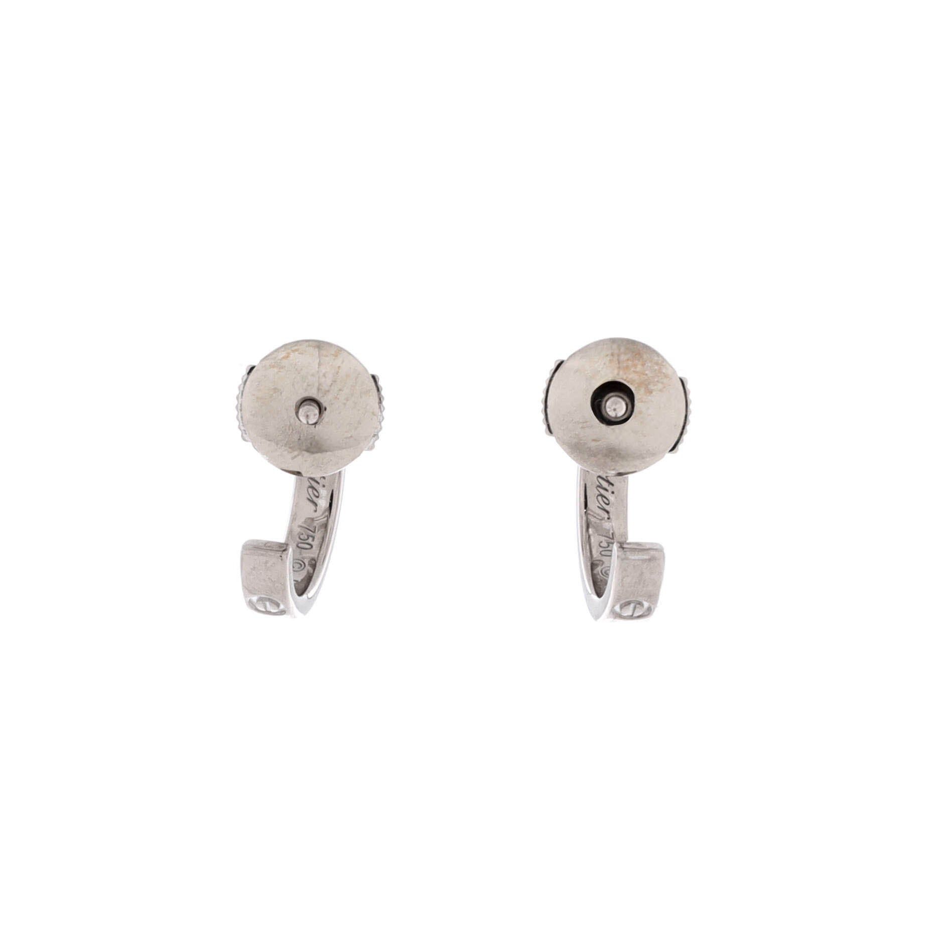Cartier Love Hoop Earrings Size ONE SIZE - 3 Thumbnail