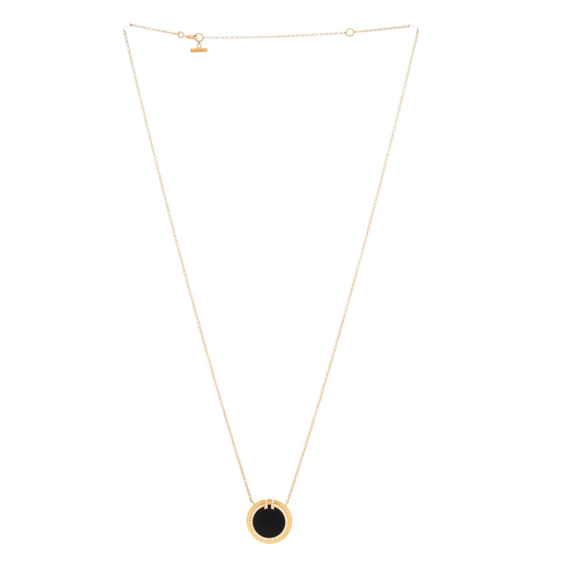 Tiffany & Co. T Circle Pendant Necklace Size ONE SIZE - 2 Thumbnail