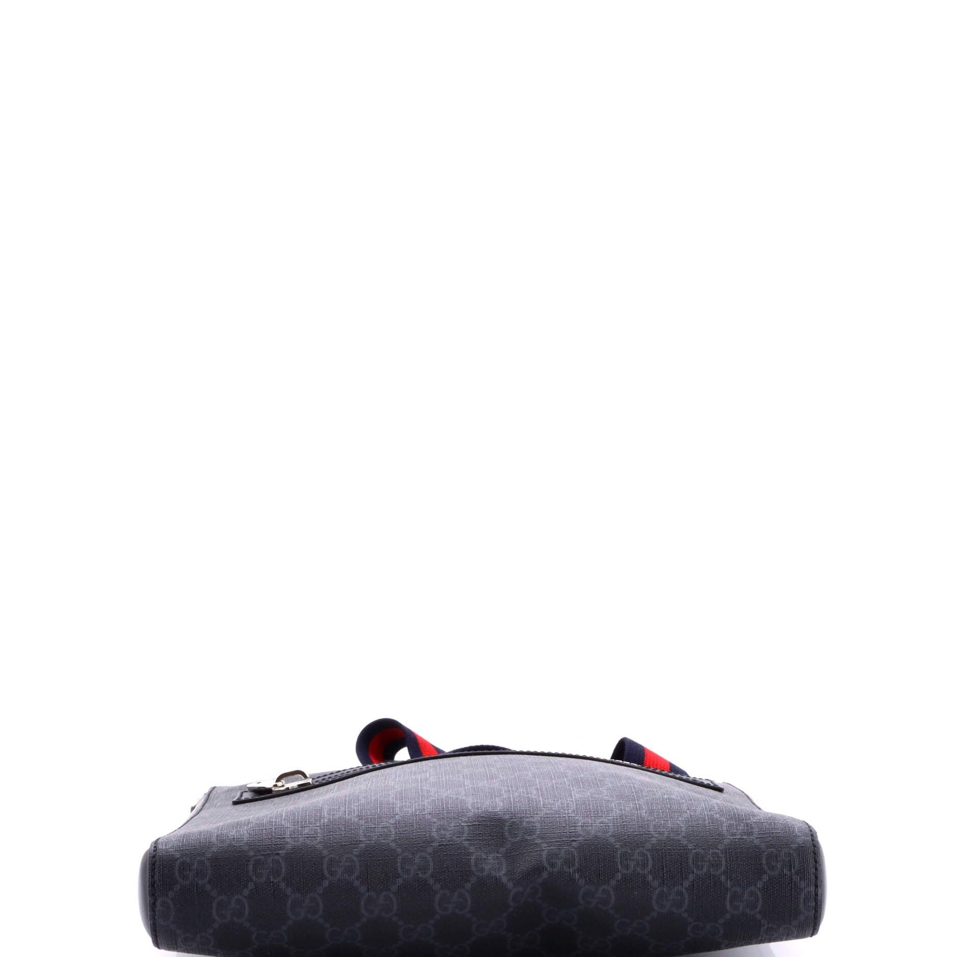 Gucci Web Strap Front Zip Messenger Bag Size ONE SIZE - 4 Thumbnail