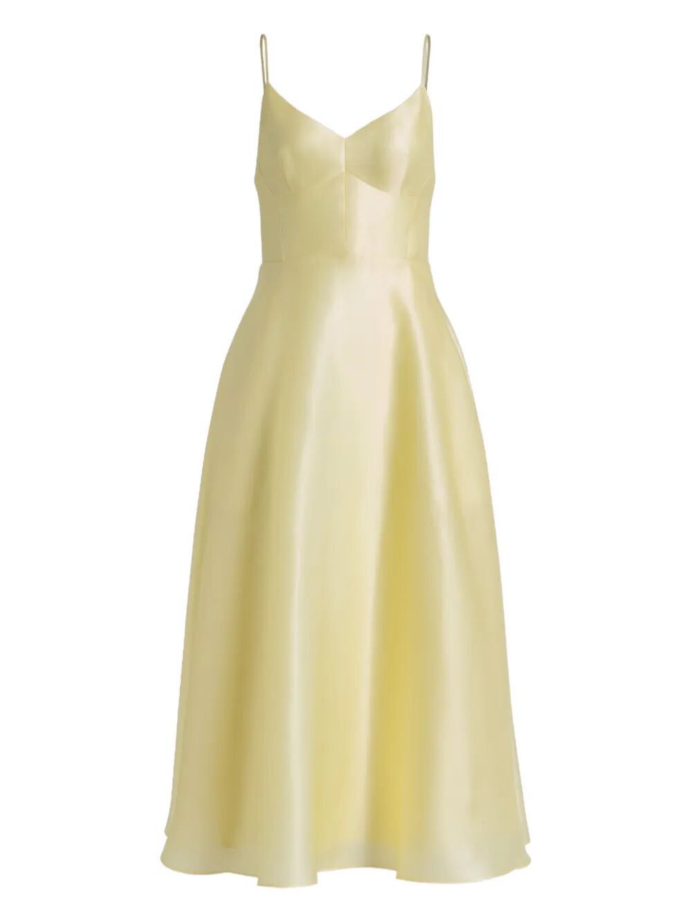 Alberta Ferretti TRIPLE ORGANZA MIDI ROUND DRESS Size M / US 6-8 / IT 42-44 - 4 Thumbnail