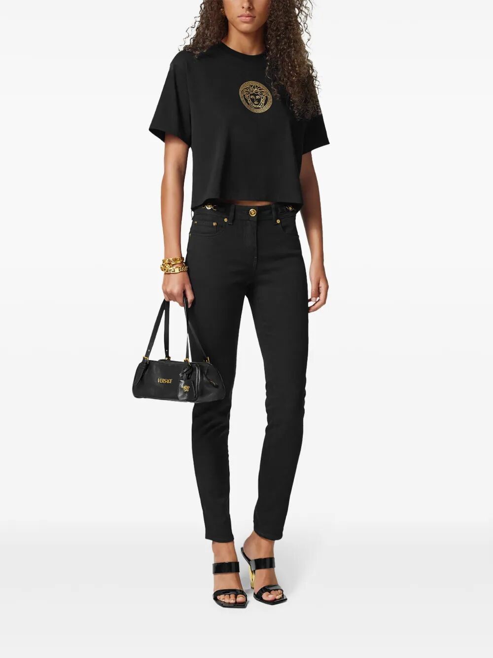 Versace LAMB LEATHER SHOULDER Size ONE SIZE - 5 Thumbnail