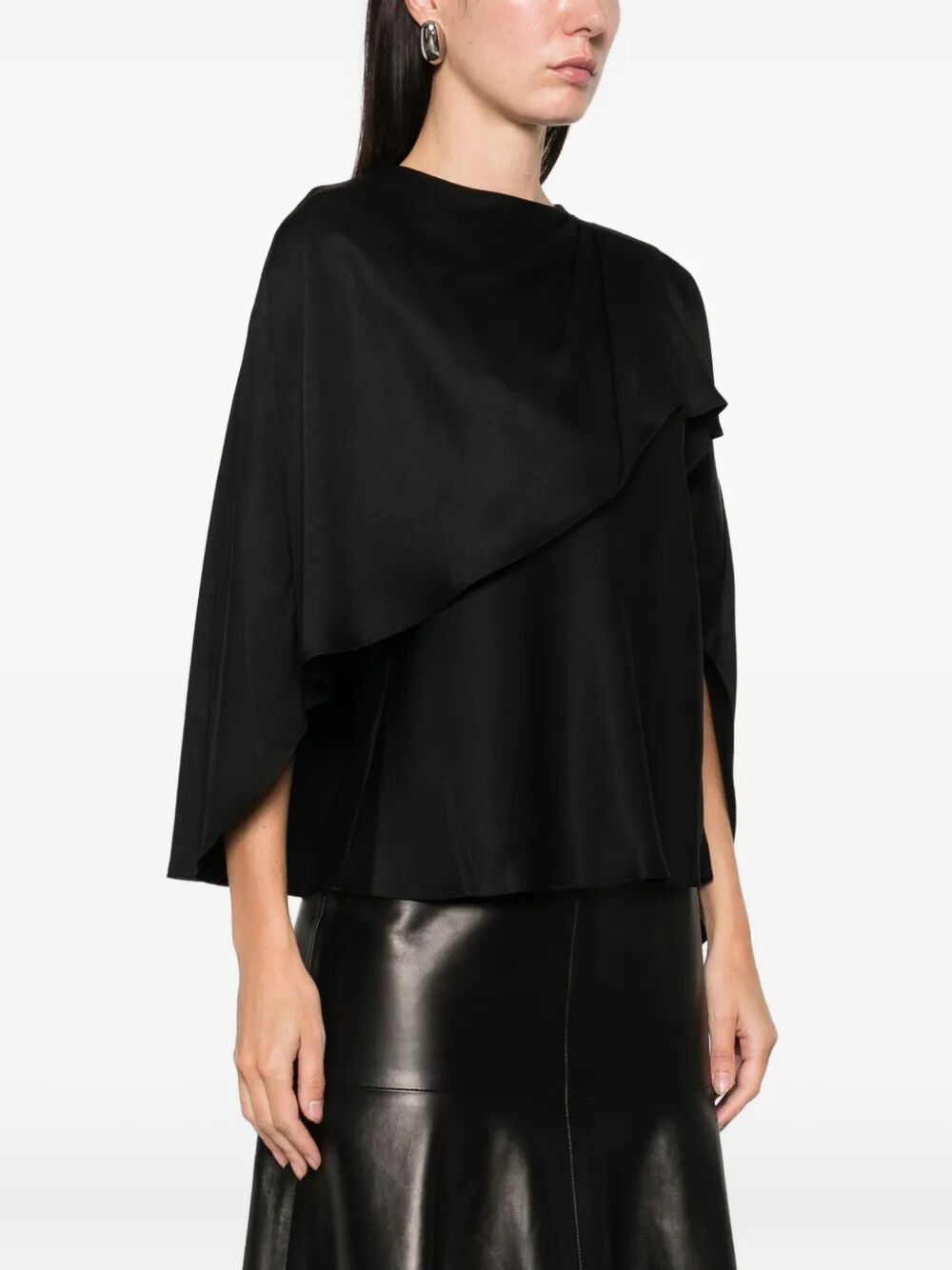 Simkhai "ELIORA" CAPE TOP Size S / US 4 / IT 40 - 7 Thumbnail