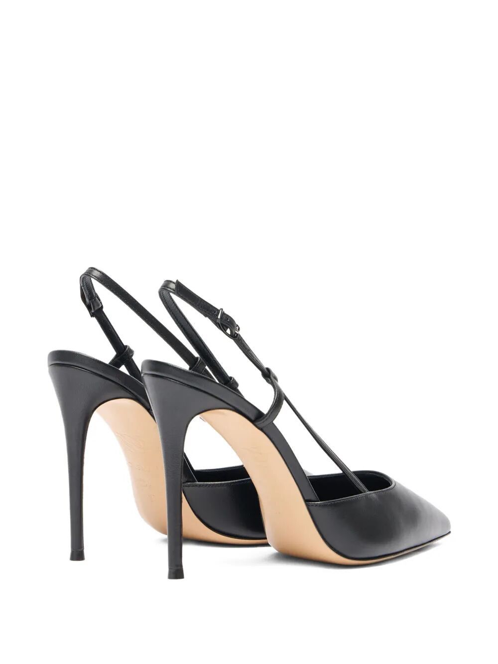 Casadei "JULIA" JOLLY MINORCA LEATHER SLINGBACK T. 110 Size US 9 / IT 39 - 2 Thumbnail