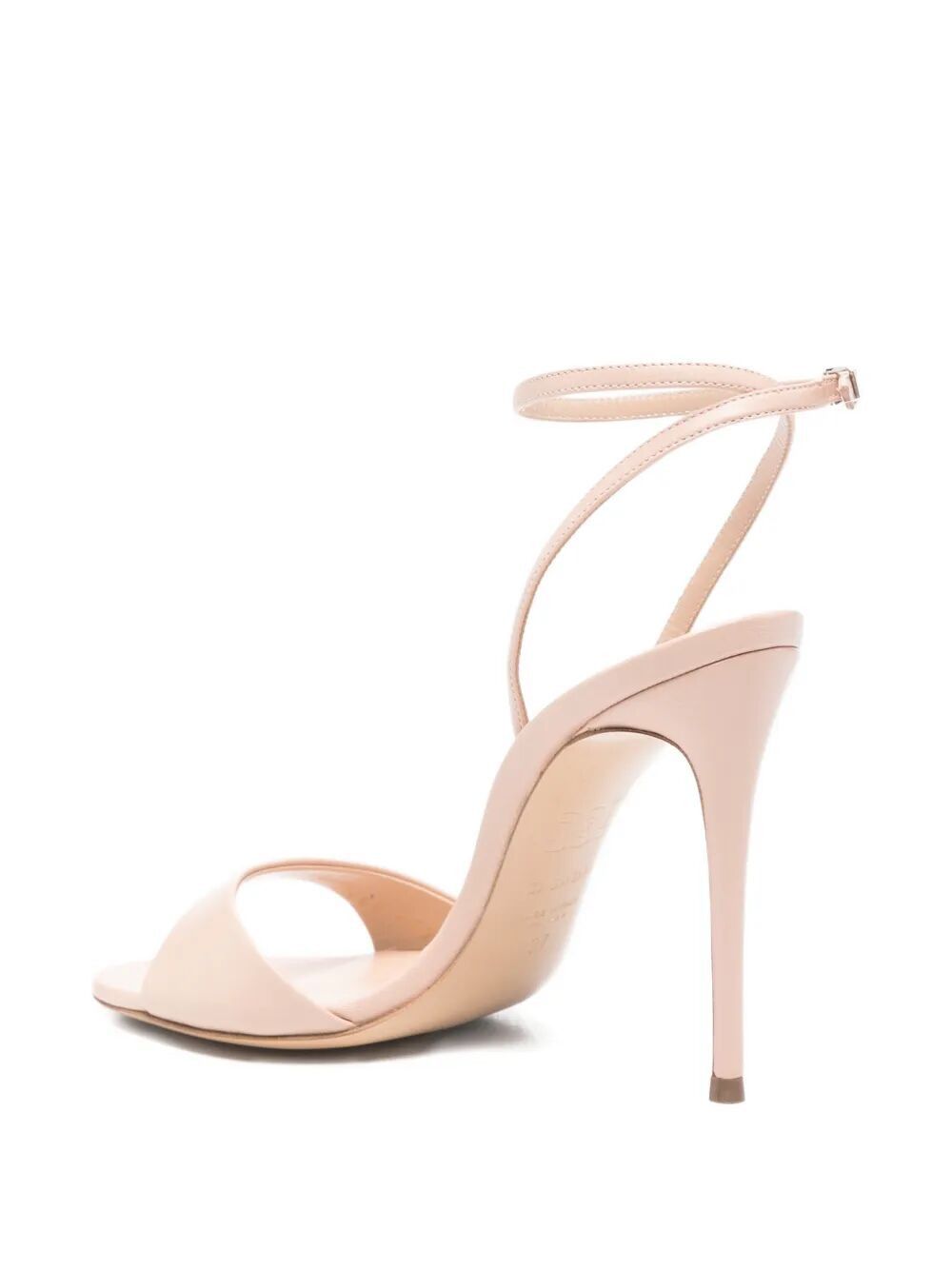 Casadei "JULIA" JOLLY MINORCA LEATHER SANDALS T. 110 Size US 7.5 / IT 37.5 - 4 Thumbnail