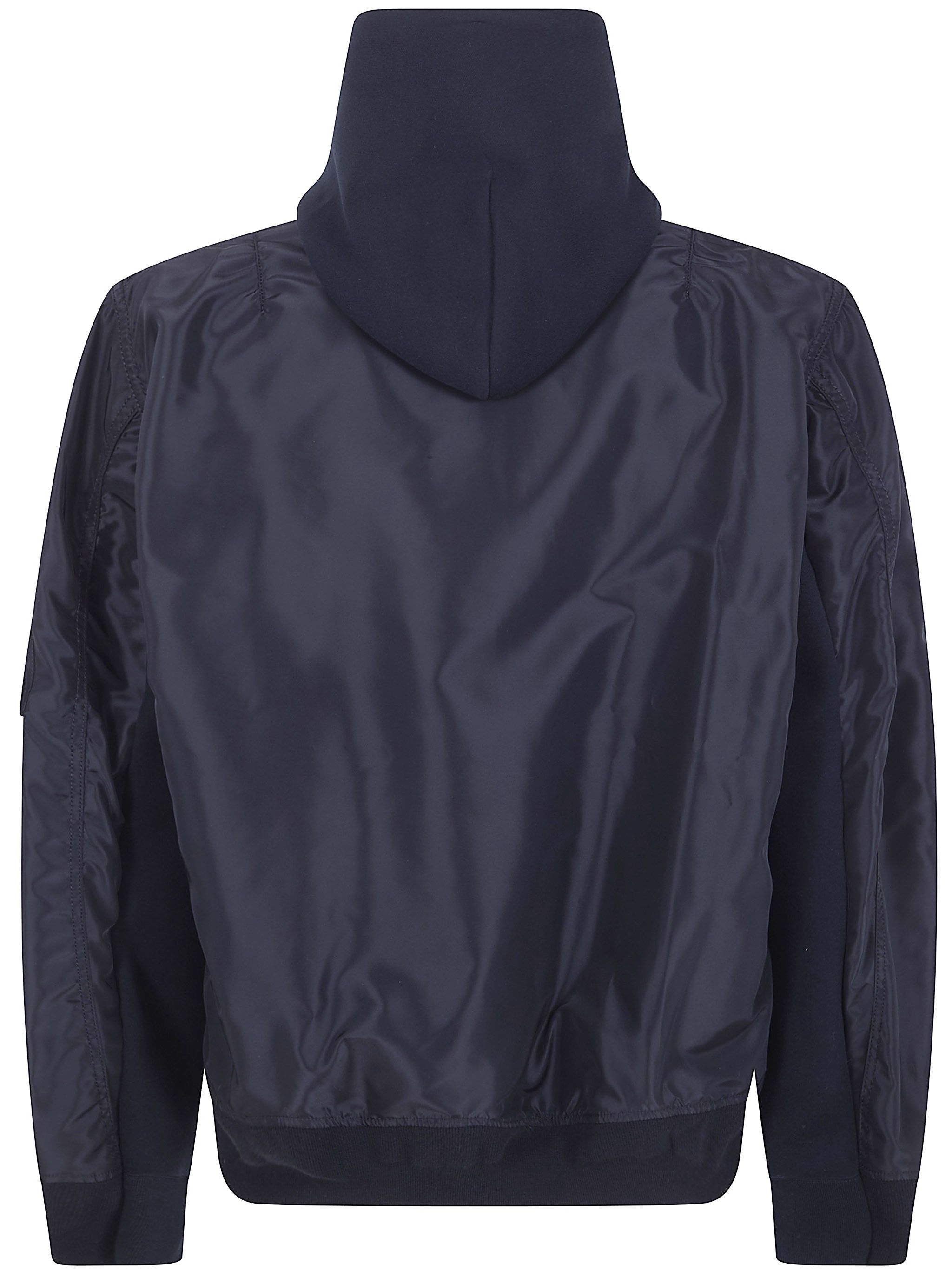 Sacai SPONGE SWEAT HOODIE Size US M / EU 48-50 / 2 - 2 Thumbnail