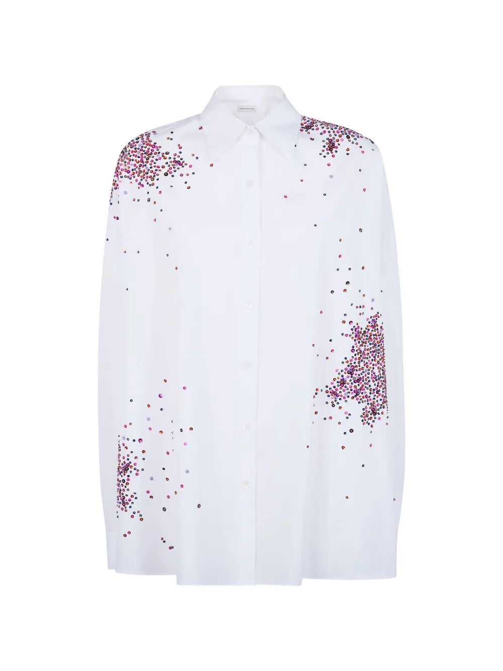 Dries Van Noten "CASIA" EMBROIDERED SHIRT Size S / US 4 / IT 40 - 4 Thumbnail