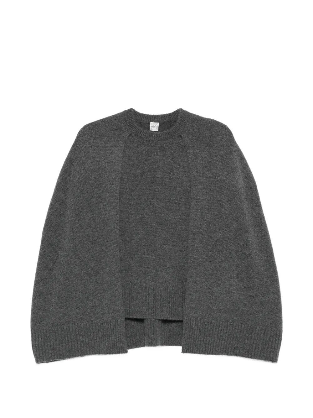 Toteme CREW CAPE KNIT Size S / US 4 / IT 40 - 4 Thumbnail