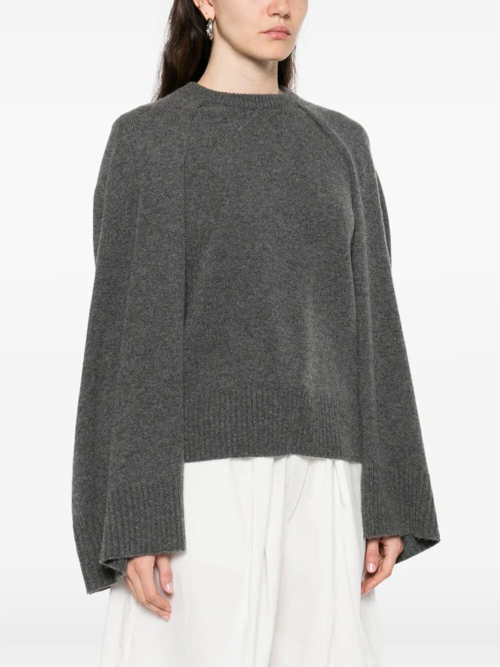 Toteme CREW CAPE KNIT Size S / US 4 / IT 40 - 7 Thumbnail