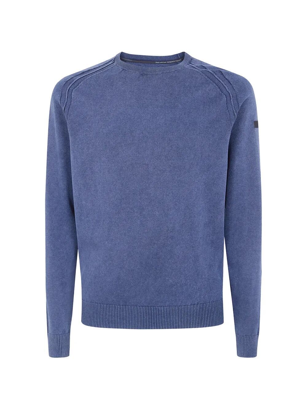 RRD "TECHNO" WASH ROUND NECK 14 KNIT SWEATER Size US XL / EU 56 / 4 - 4 Thumbnail