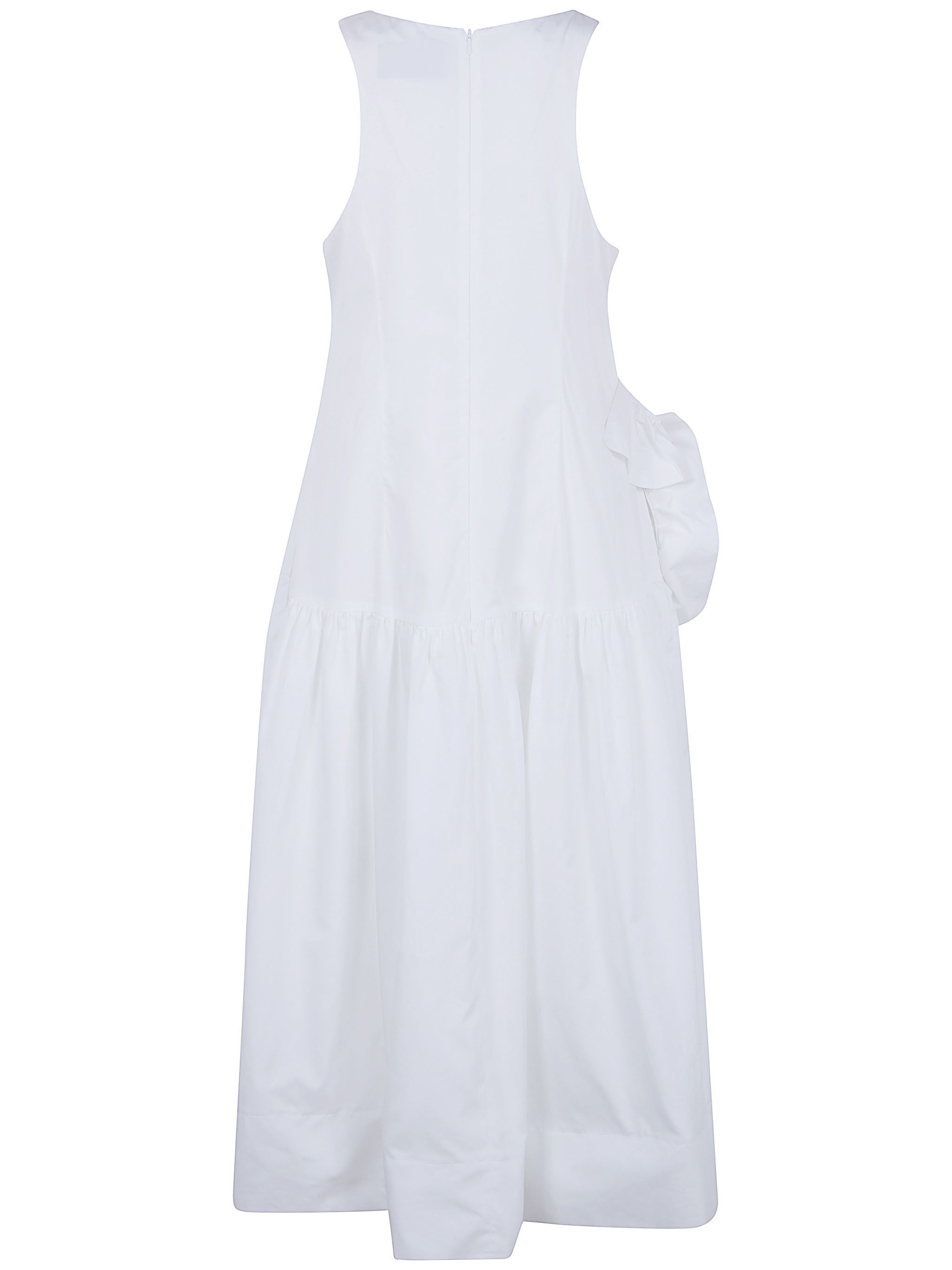 Simone Rocha "PRESSED ROSETTE" TAPERED BACK FLOUNCE DRESS Size M / US 6-8 / IT 42-44 - 2 Thumbnail