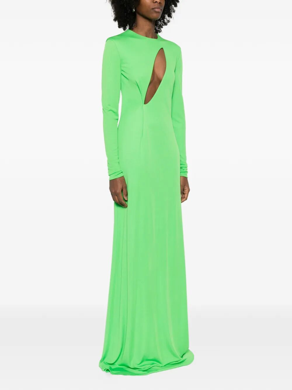 Tom Ford CREPE JERSEY LONG SLEEVE EVENING DRESS Size M / US 6-8 / IT 42-44 - 3 Thumbnail