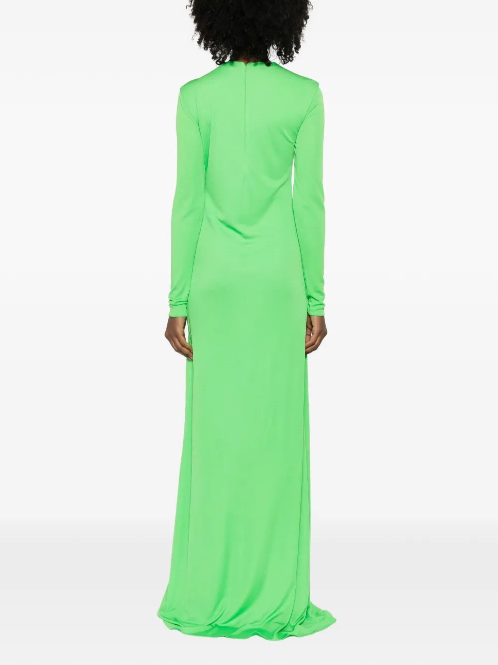 Tom Ford CREPE JERSEY LONG SLEEVE EVENING DRESS Size M / US 6-8 / IT 42-44 - 2 Thumbnail